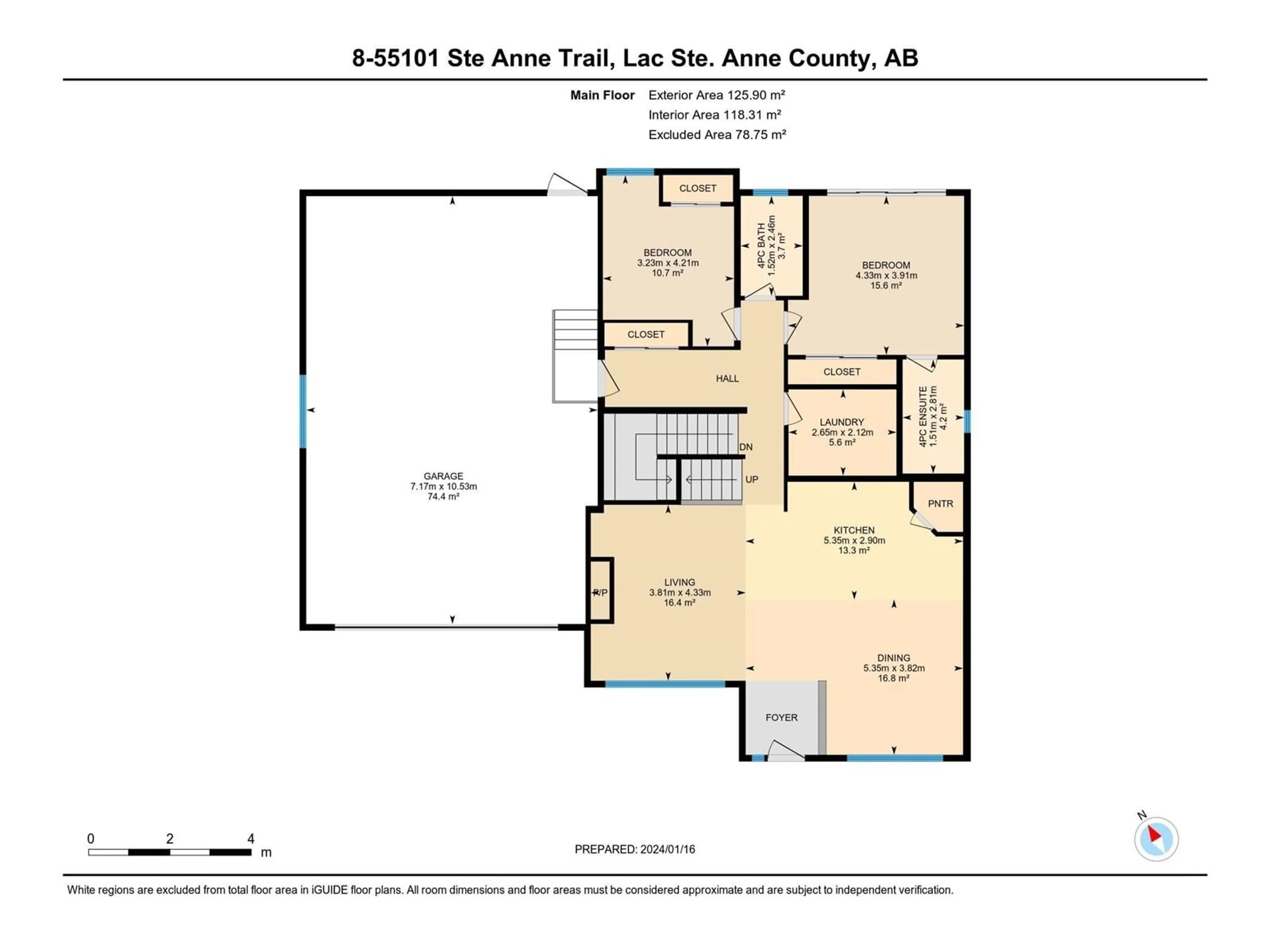 Floor plan for 8 55101 Ste Anne TR, Rural Lac Ste. Anne County Alberta T0E1A1