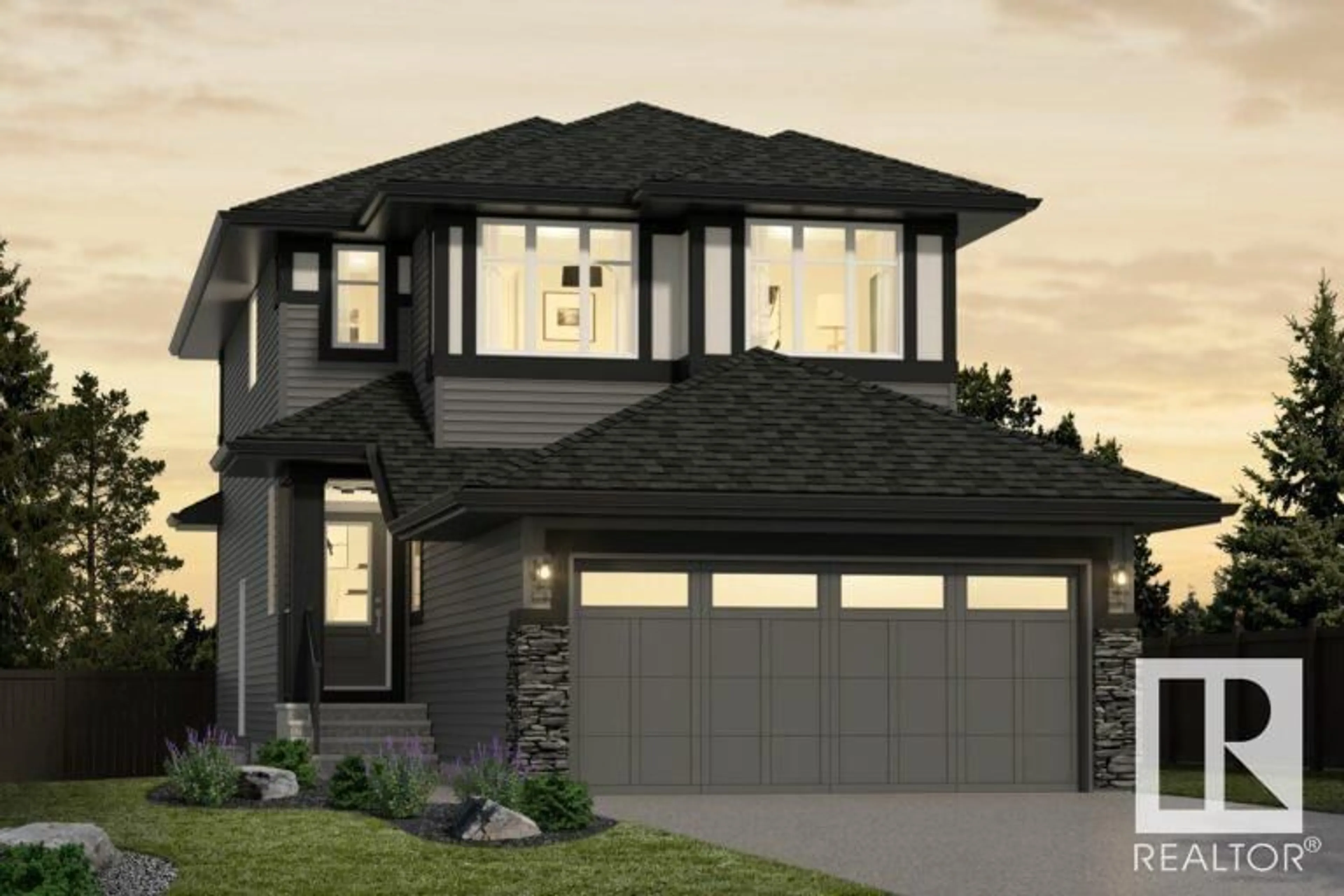 Frontside or backside of a home for 105 Royal ST, St. Albert Alberta T8N7X4