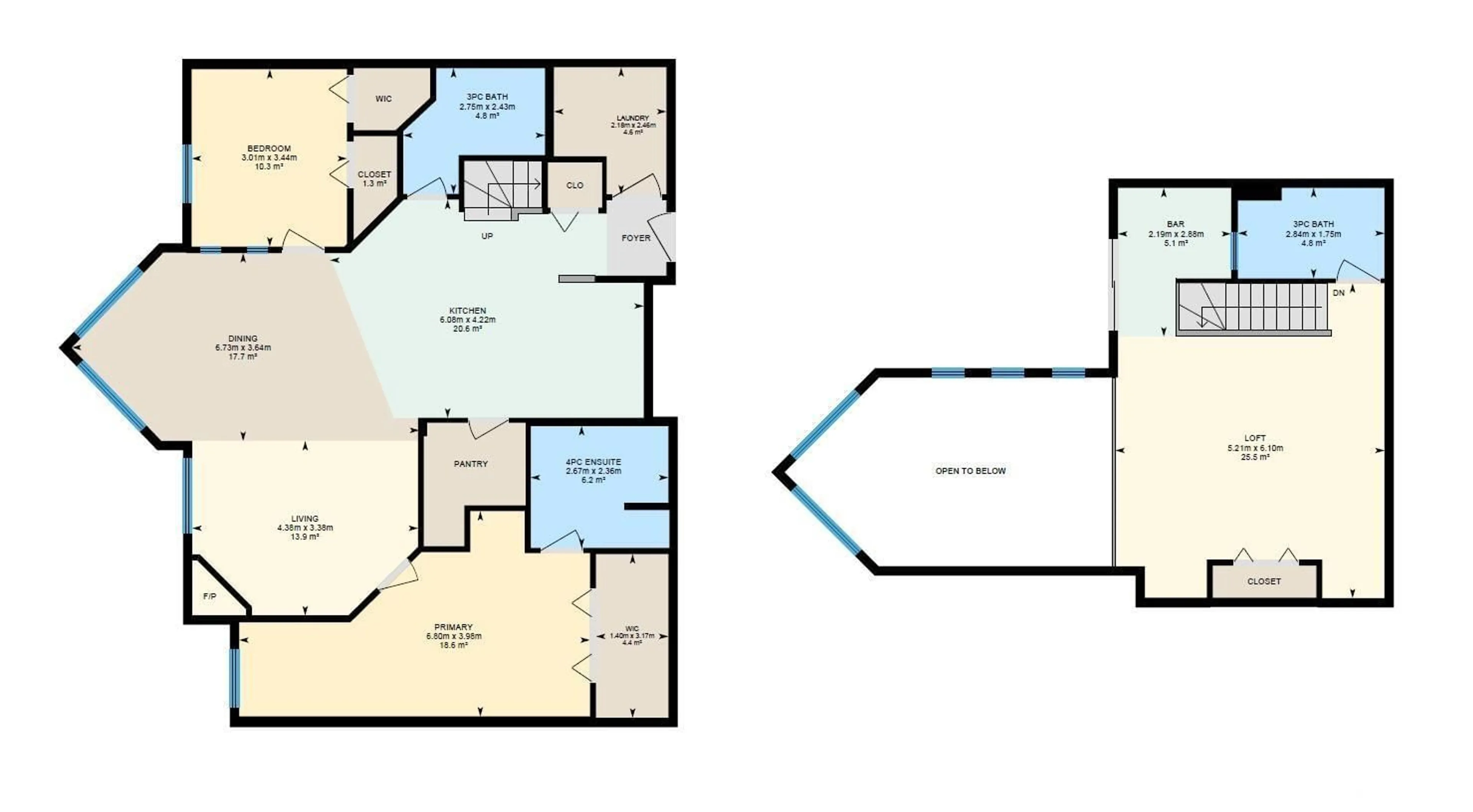 Floor plan for #501 7951 96 NW NW, Edmonton Alberta T6C4R1