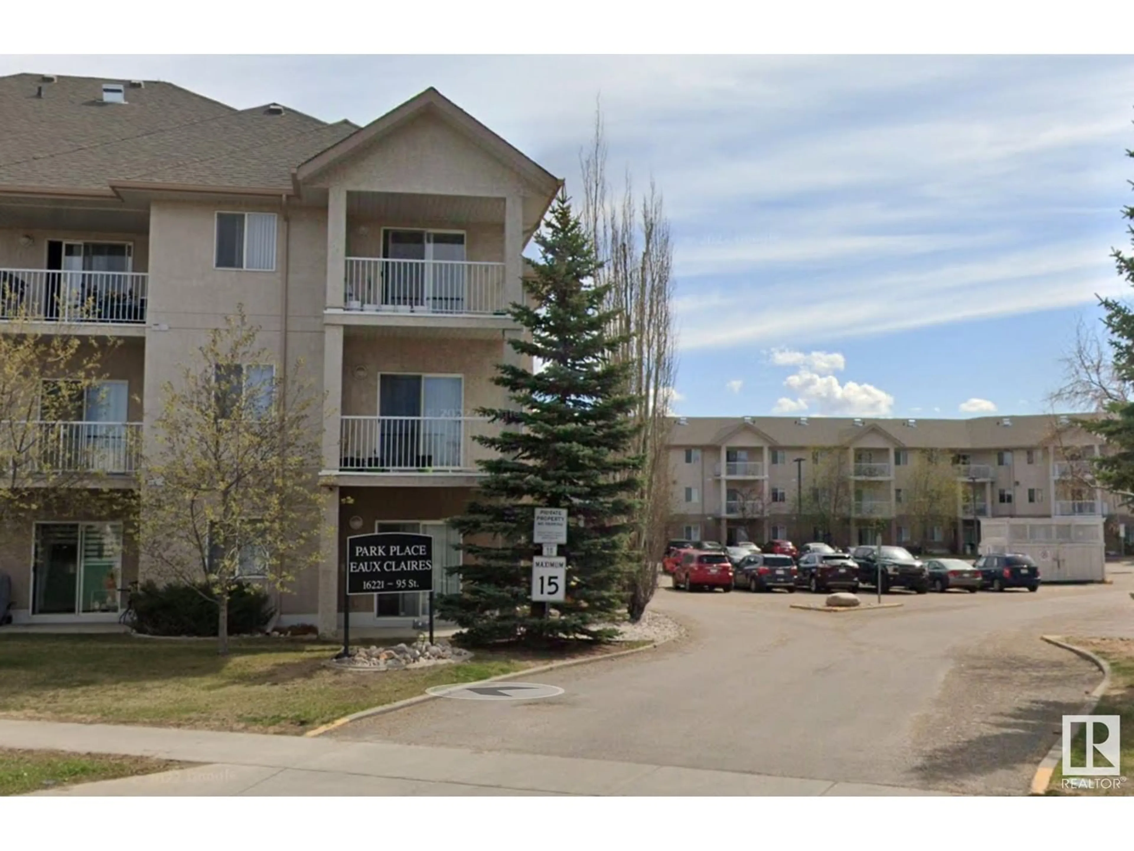 A pic from exterior of the house or condo for #112 16221 95 ST NW, Edmonton Alberta T5H4L9