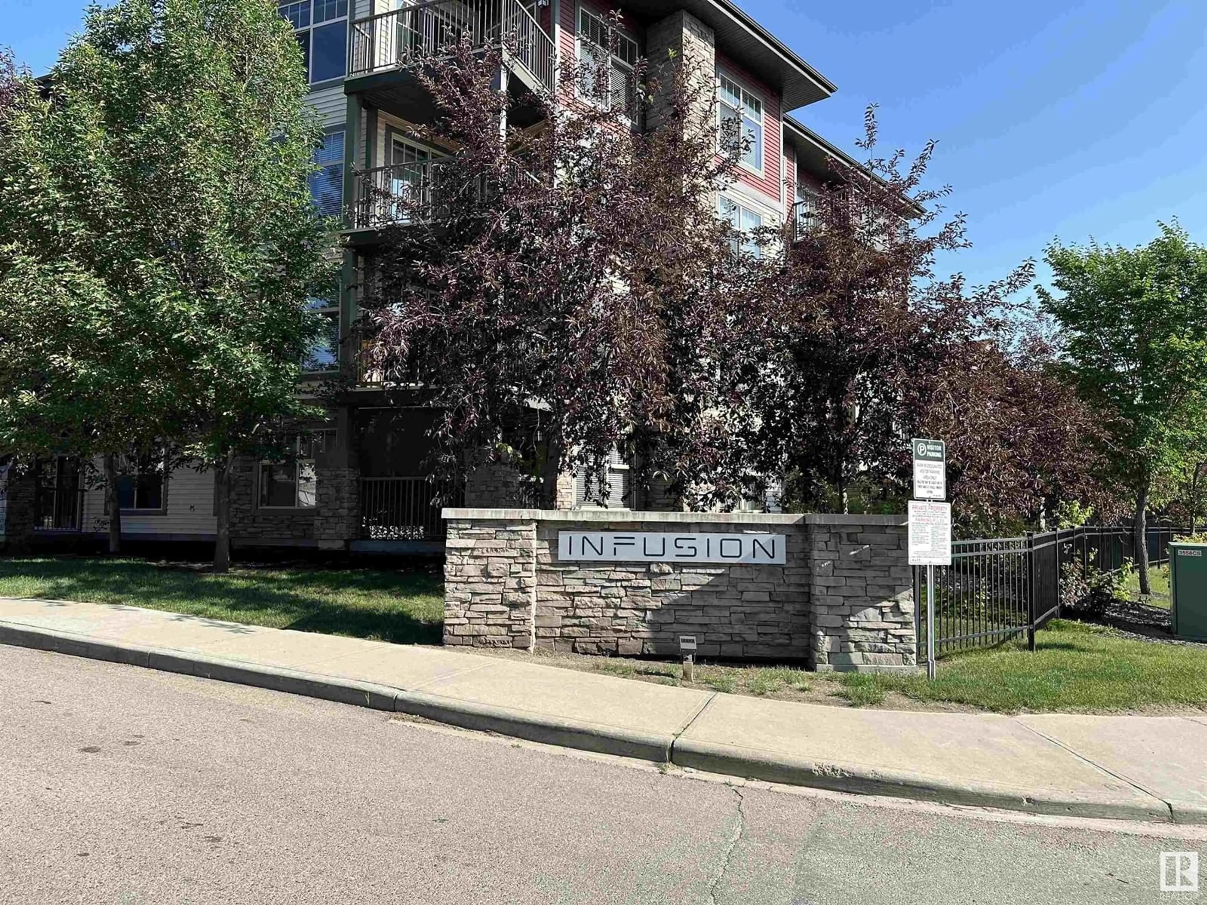 A pic from exterior of the house or condo for #217 105 Ambleside DR NW, Edmonton Alberta T6W0J4