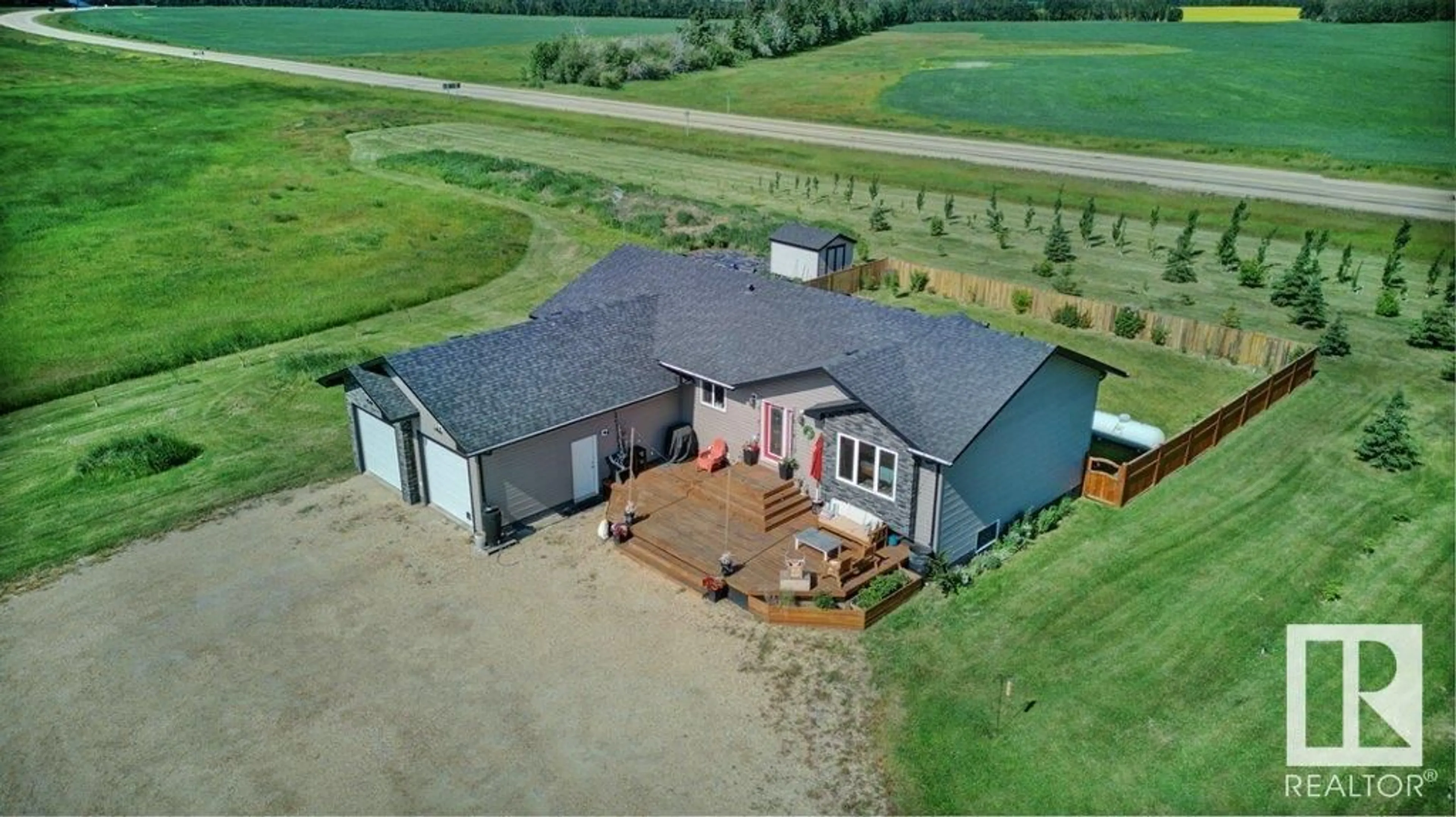 Frontside or backside of a home for 60018 Range Road 23, Rural Barrhead County Alberta T7N1N2