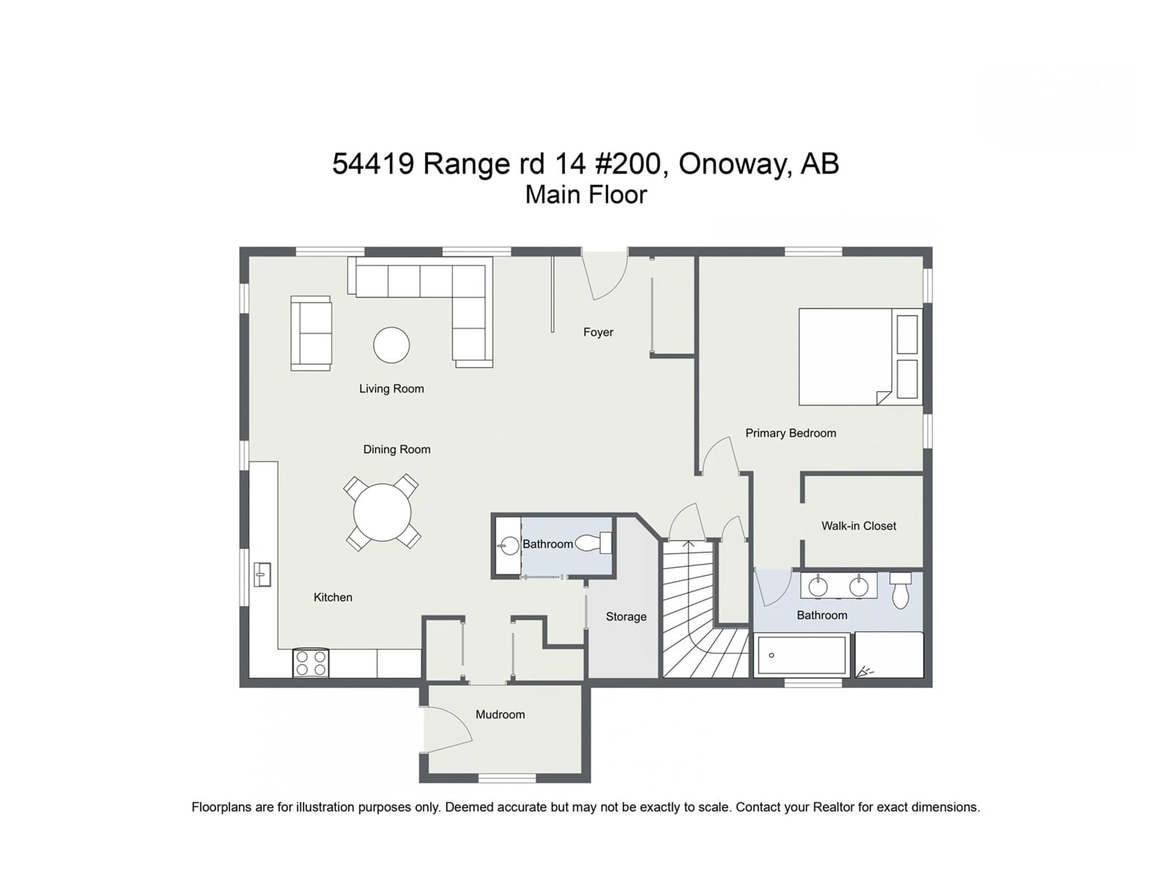 Floor plan for #200 54419 RGE RD 14, Rural Lac Ste. Anne County Alberta T0E1V0