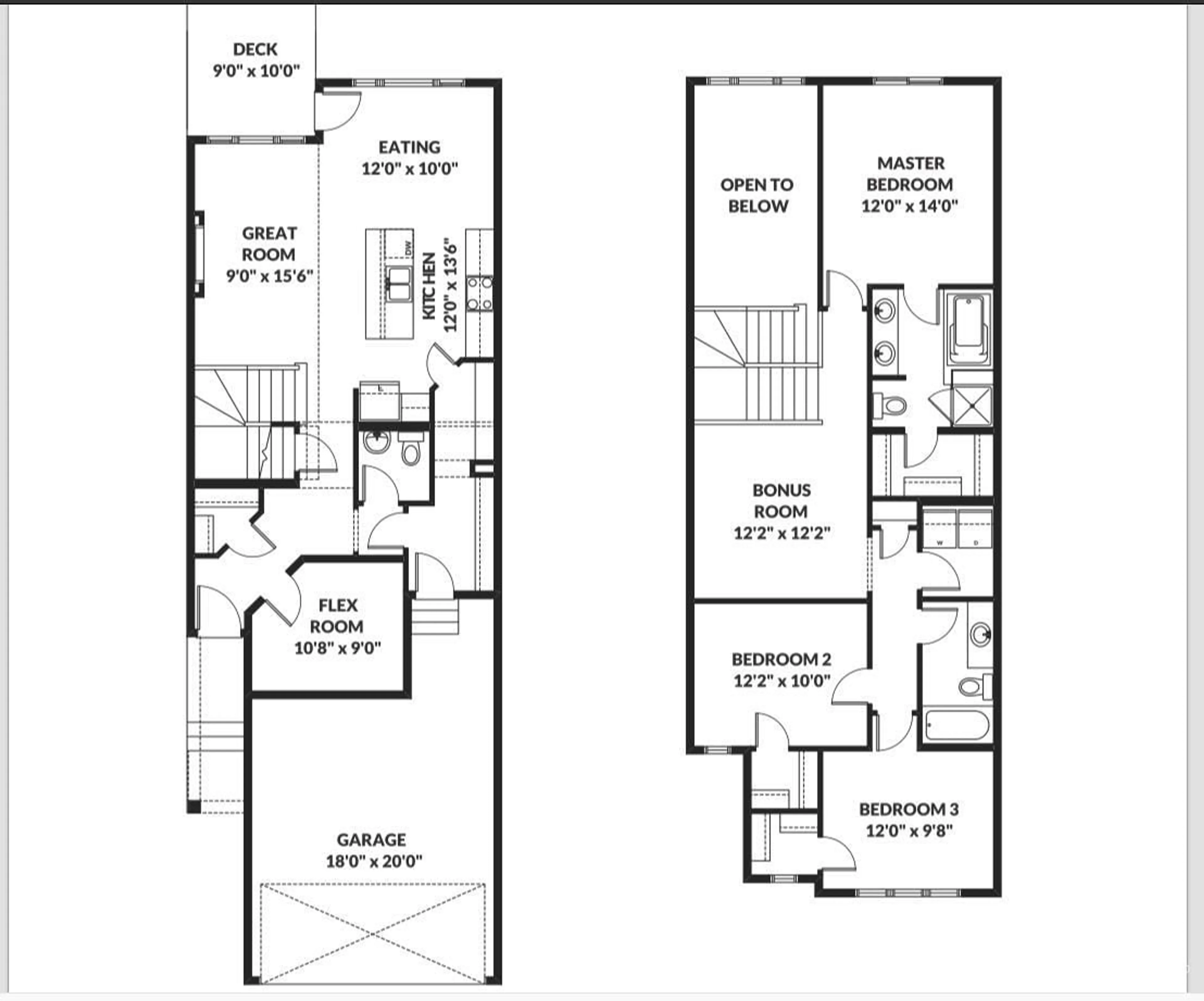 Floor plan for 5111 71 ST, Beaumont Alberta T4X2Z9