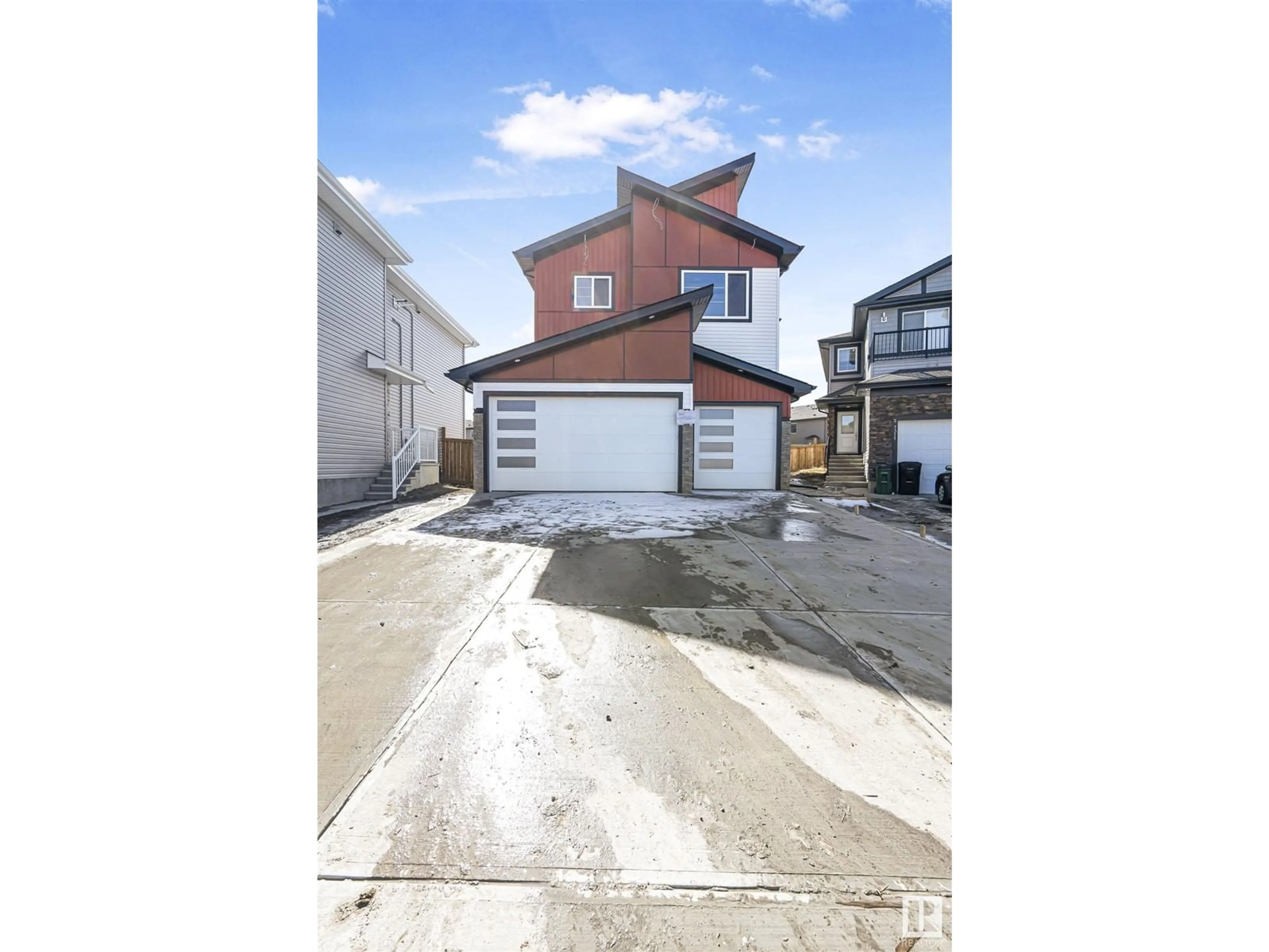 Frontside or backside of a home for 7309 CREIGHTON CL SW, Edmonton Alberta T6W3J6