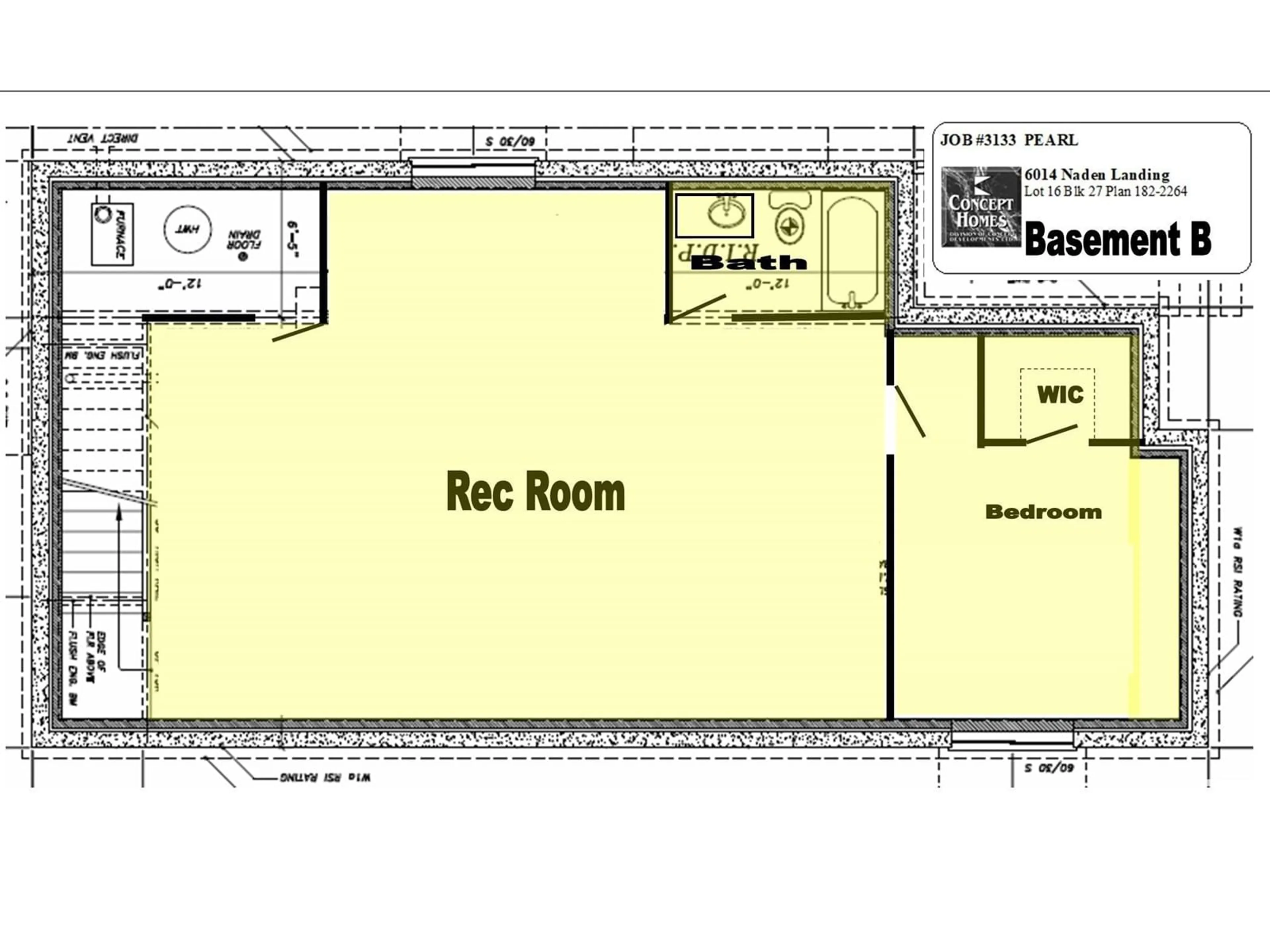 Floor plan for 6014 Naden LD NW, Edmonton Alberta T5E6X6
