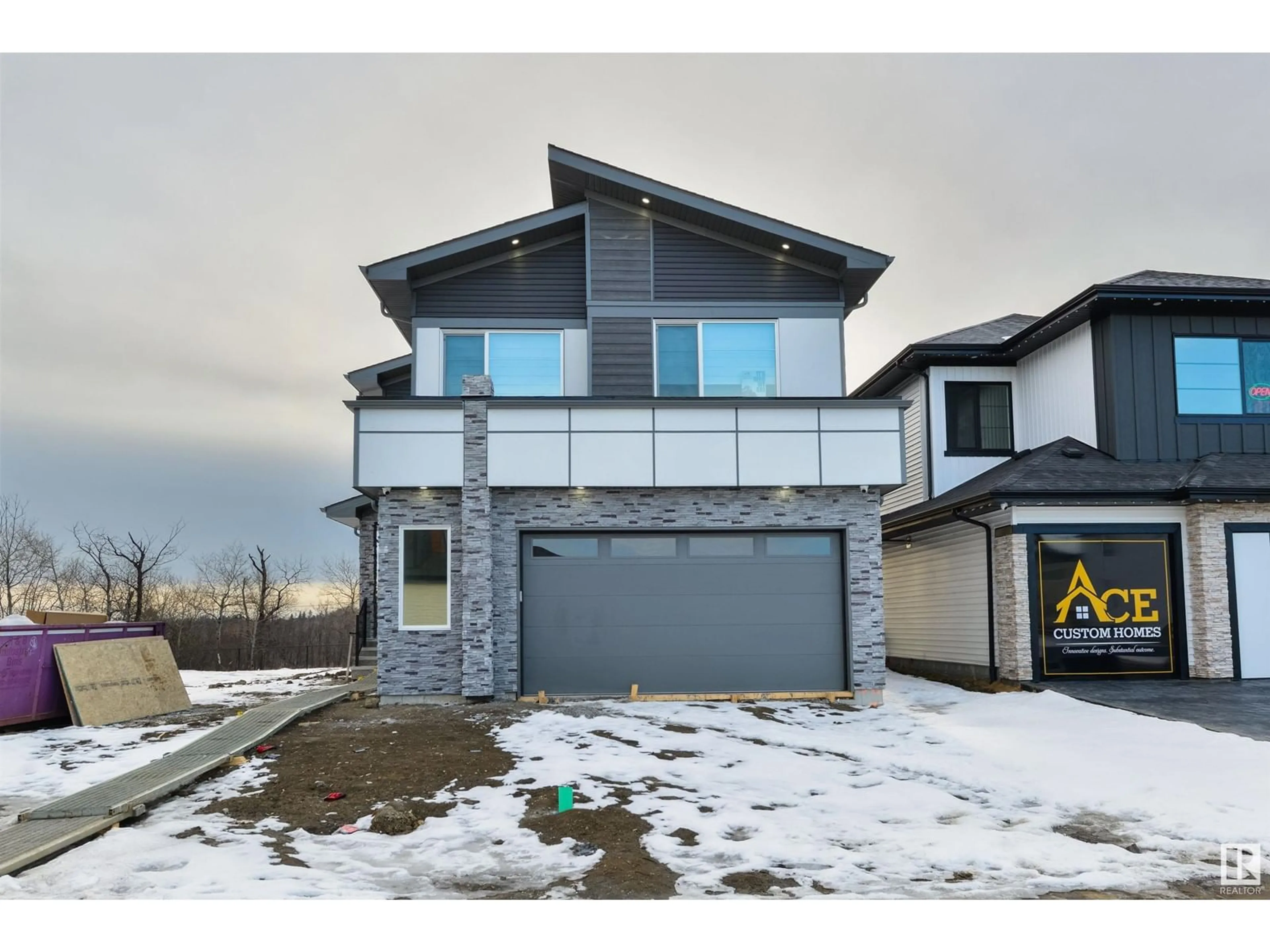 Frontside or backside of a home for 1347 155 ST SW, Edmonton Alberta T6W5J5