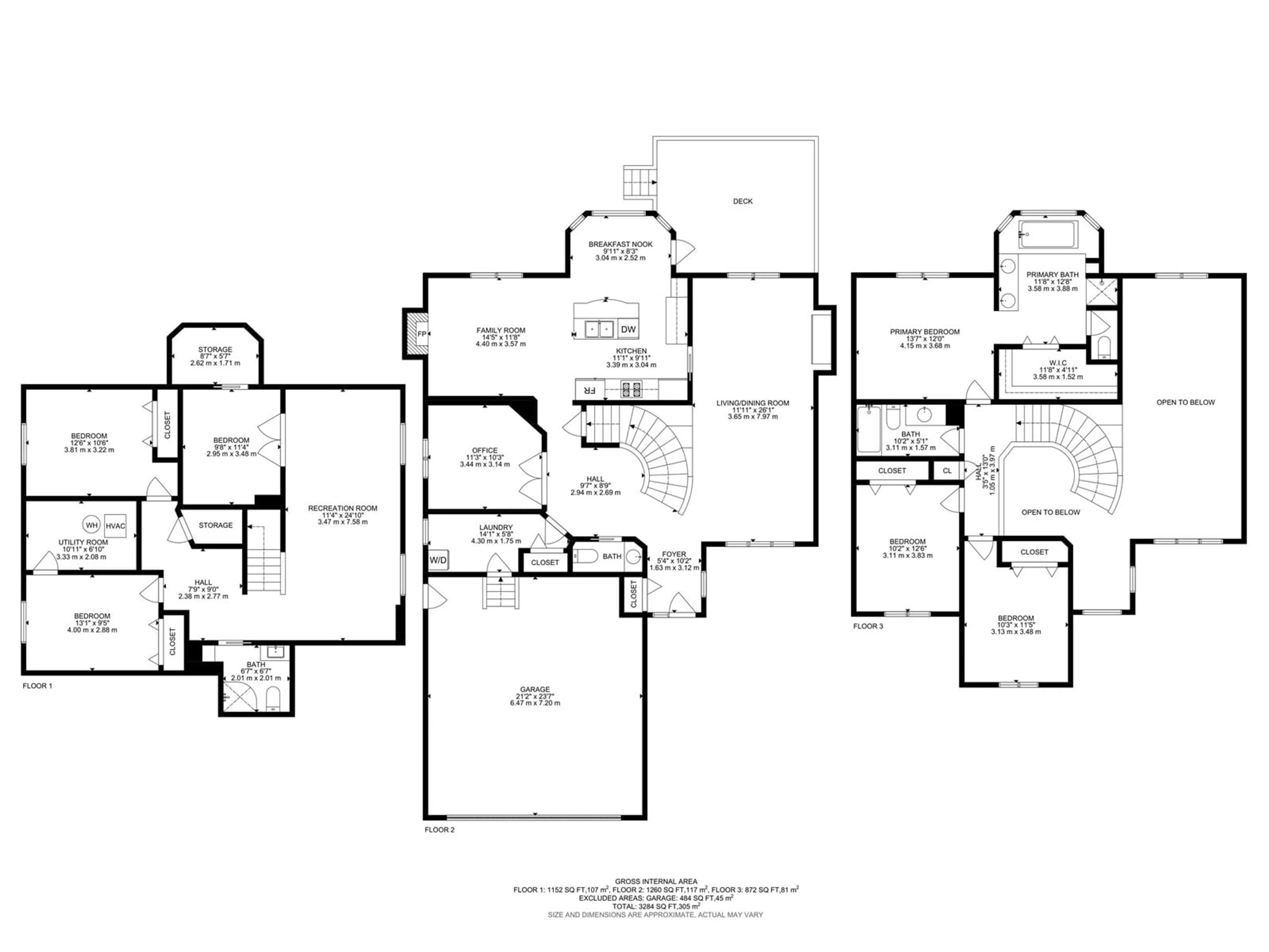 Floor plan for 17614 111 ST NW NW, Edmonton Alberta T5X6H4