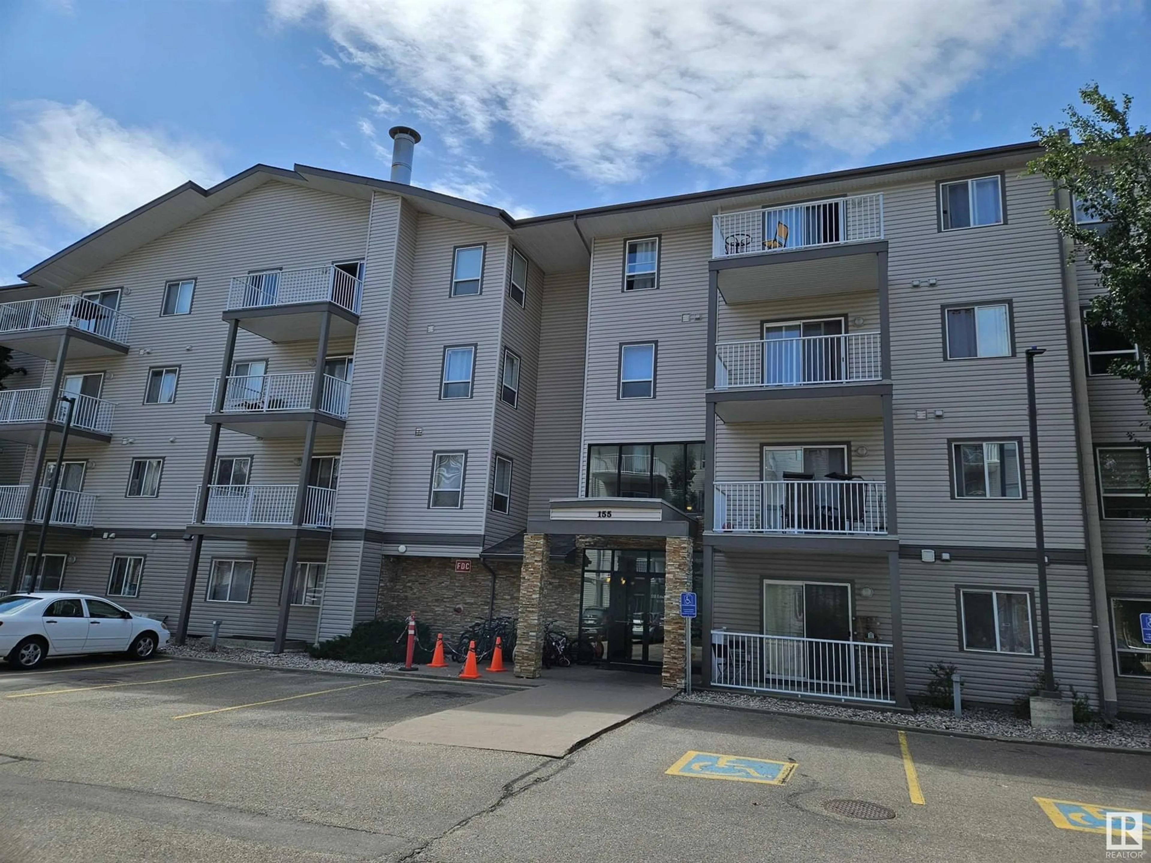 A pic from exterior of the house or condo for #403 155 EDWARDS DR SW, Edmonton Alberta T6X1N6