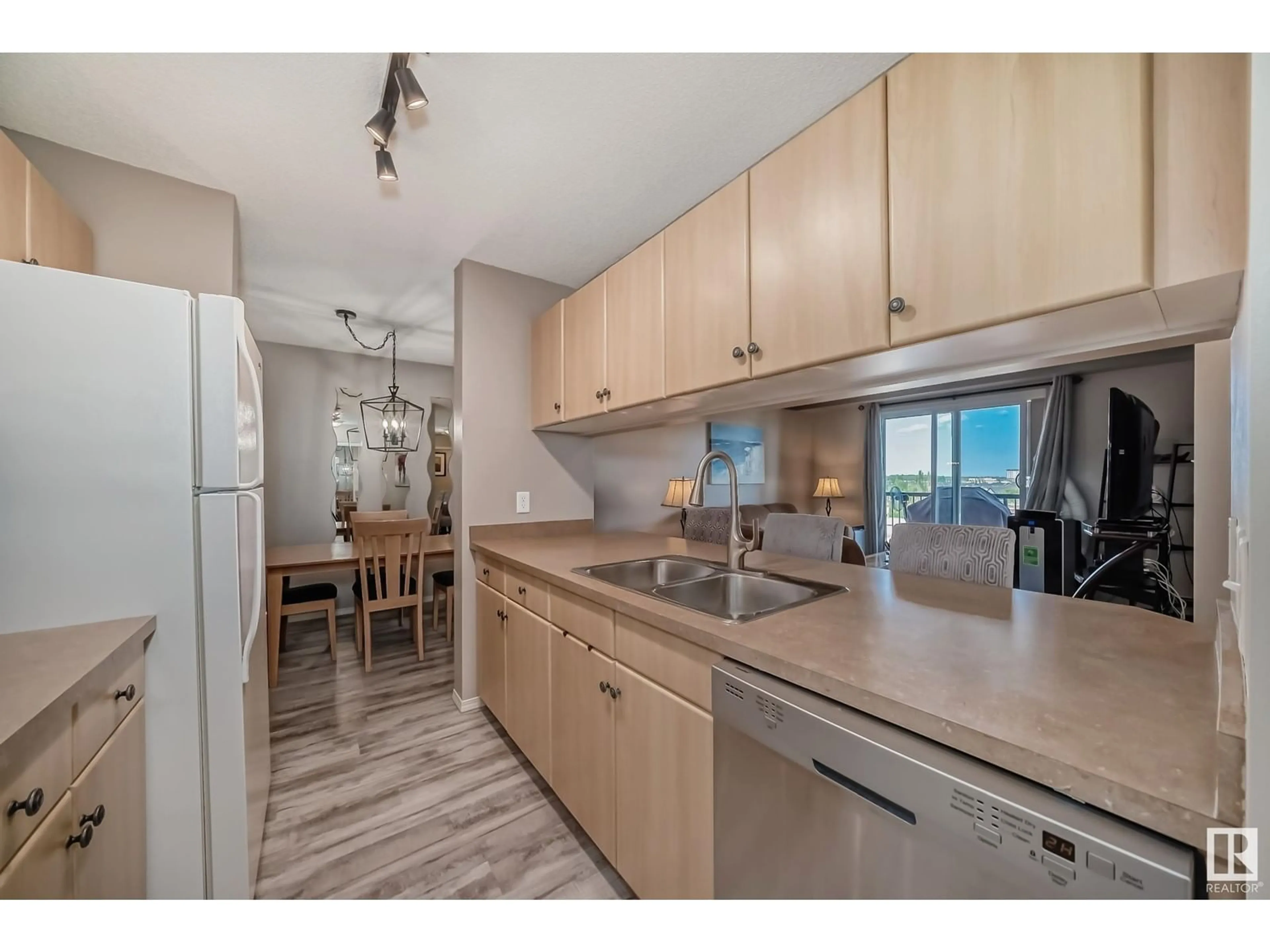 Standard kitchen for #519 2430 GUARDIAN RD NW, Edmonton Alberta T5T6X9