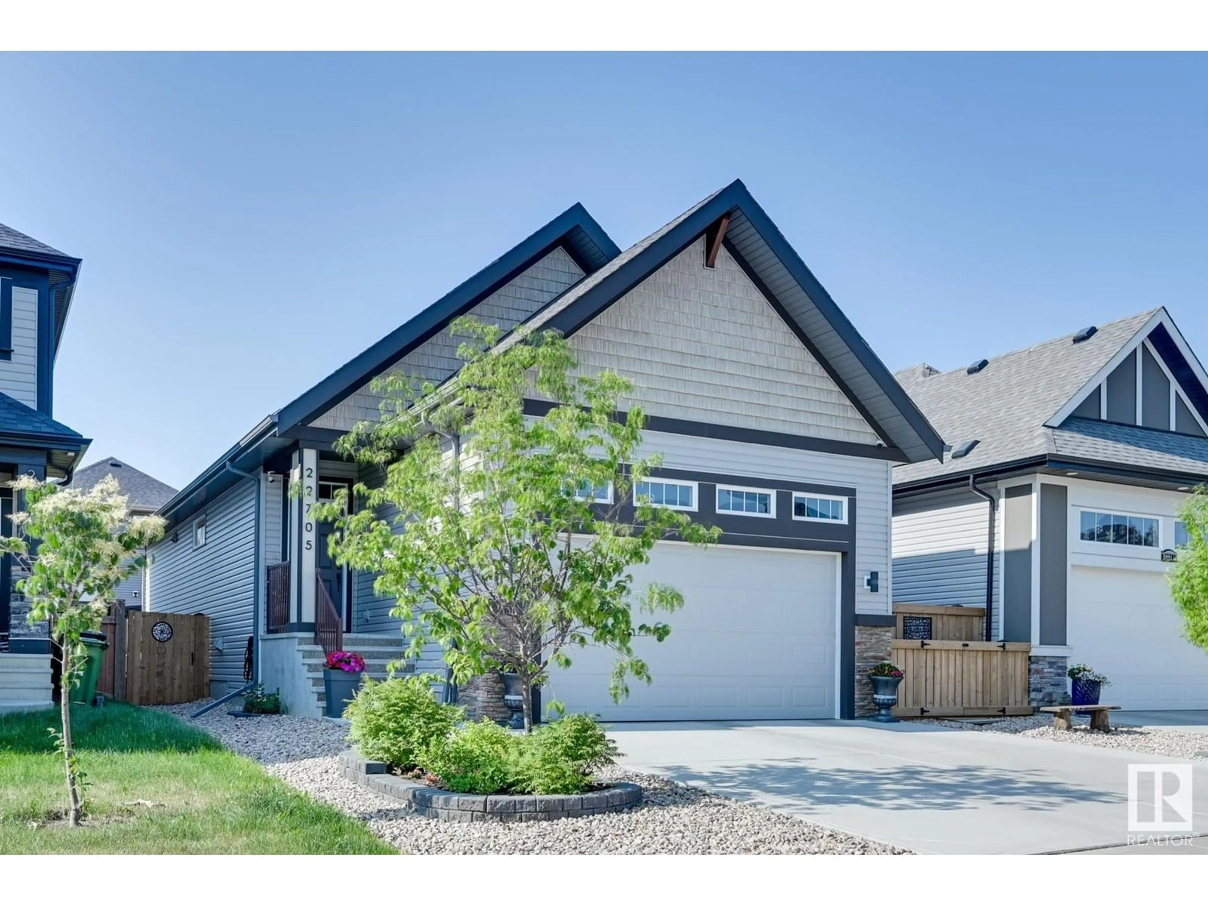 Frontside or backside of a home for 22705 94A AV NW, Edmonton Alberta T5T7B2