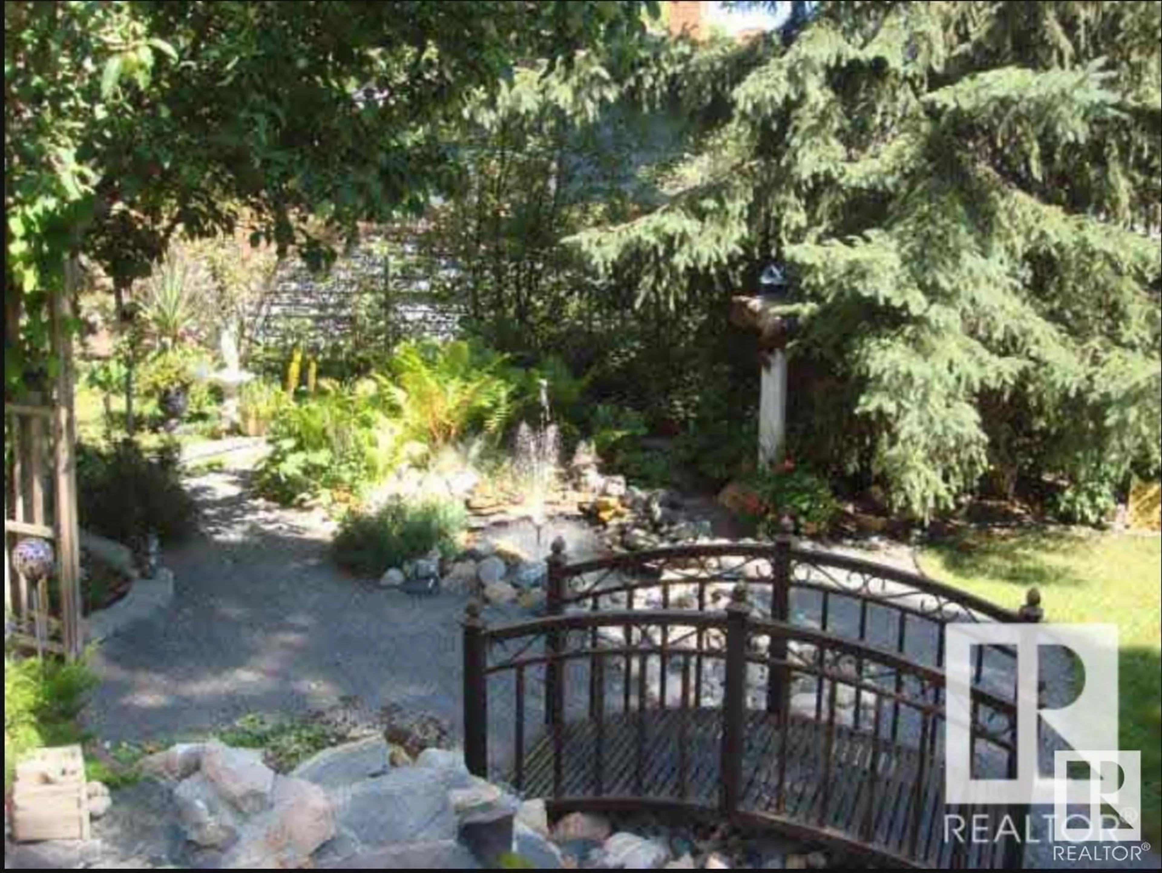 Patio, the fenced backyard for 12339 89 ST NW, Edmonton Alberta T5B3W8