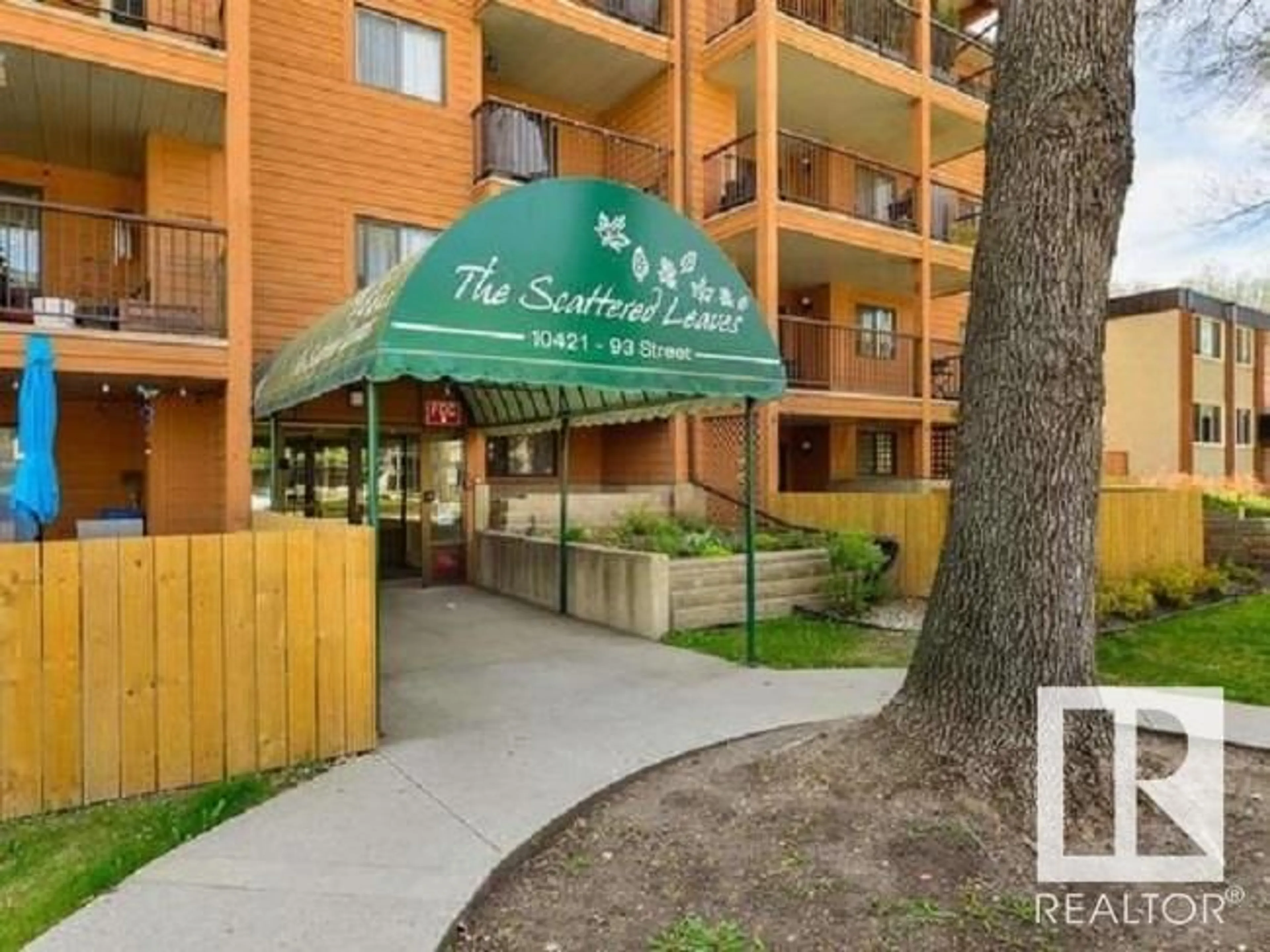 A pic from exterior of the house or condo for #304 10421 93 ST NW, Edmonton Alberta T8N1C2