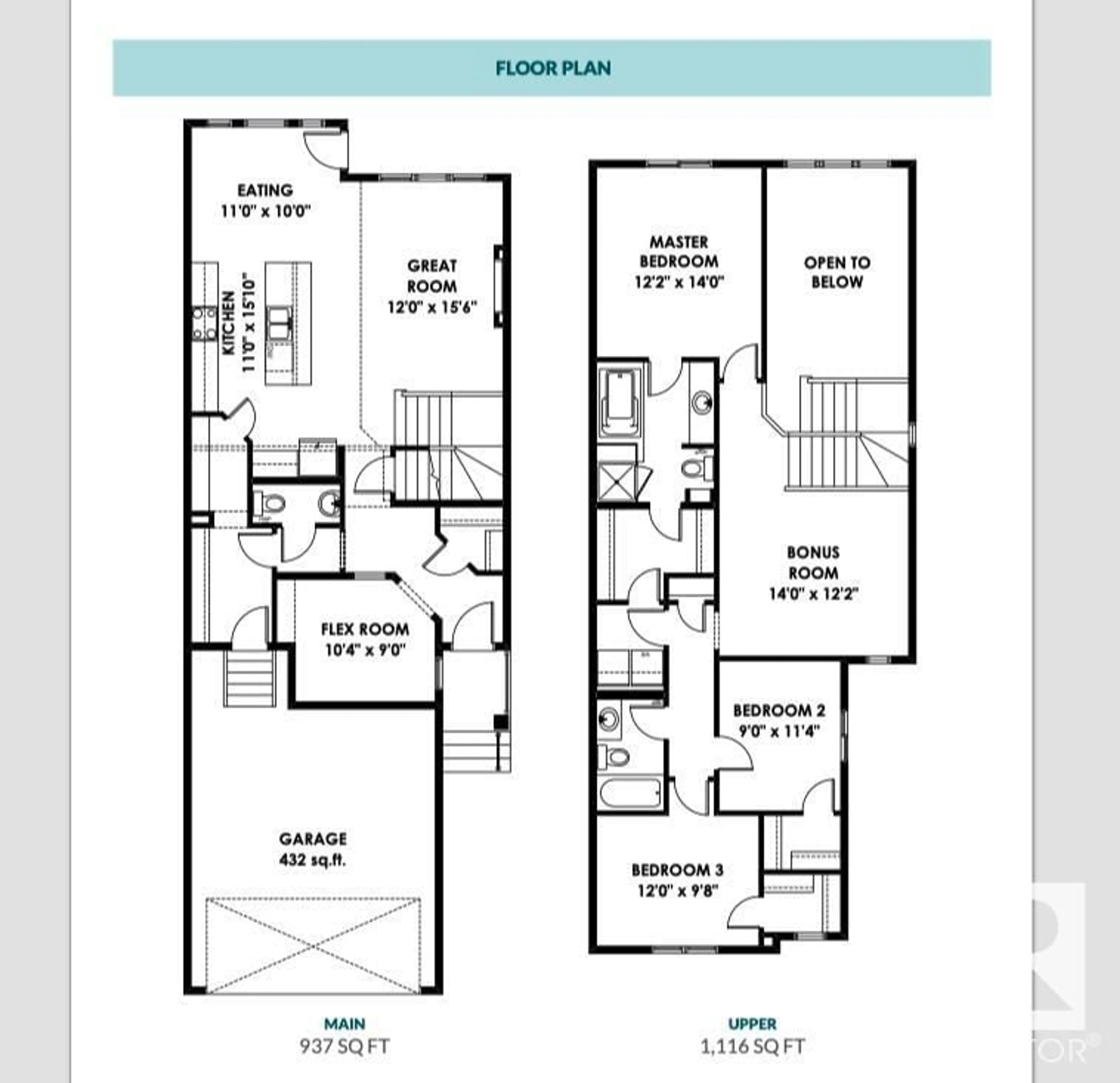 Floor plan for 95 Royal Street, St. Albert Alberta T8N7X4
