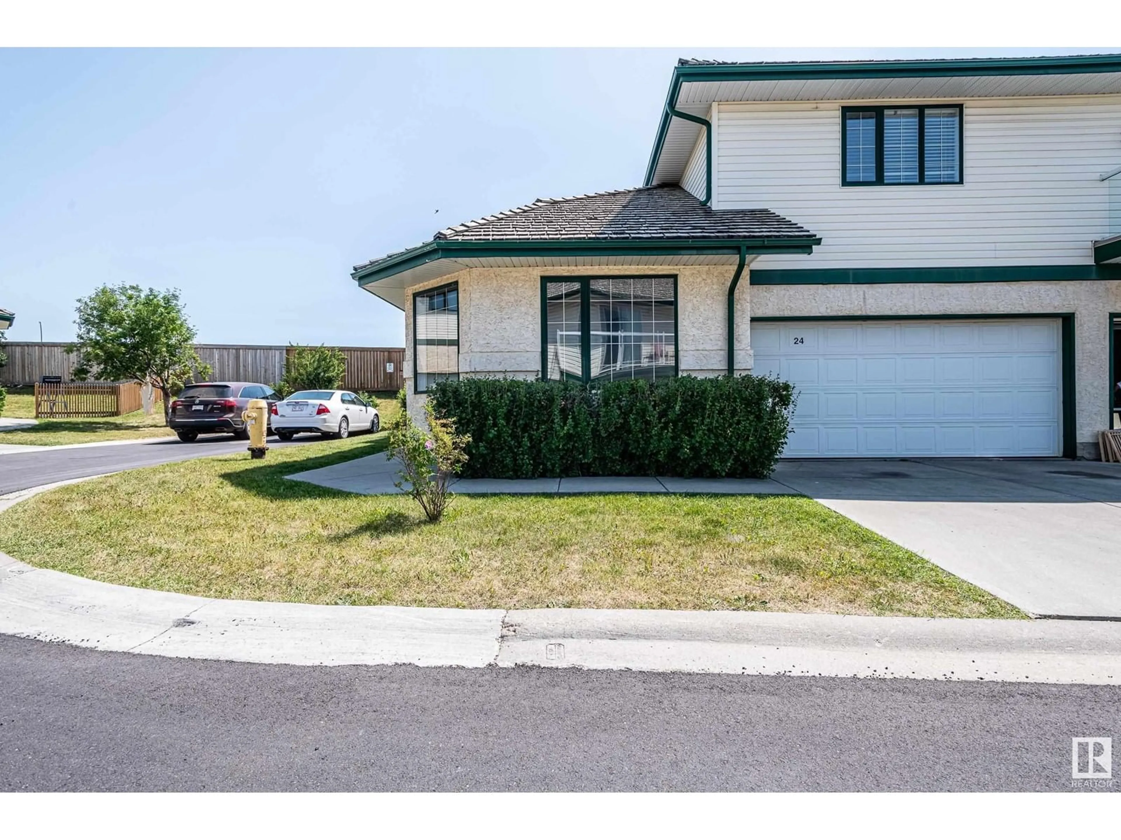 A pic from exterior of the house or condo for #24 11 Hunchak WY, St. Albert Alberta T8N6B2