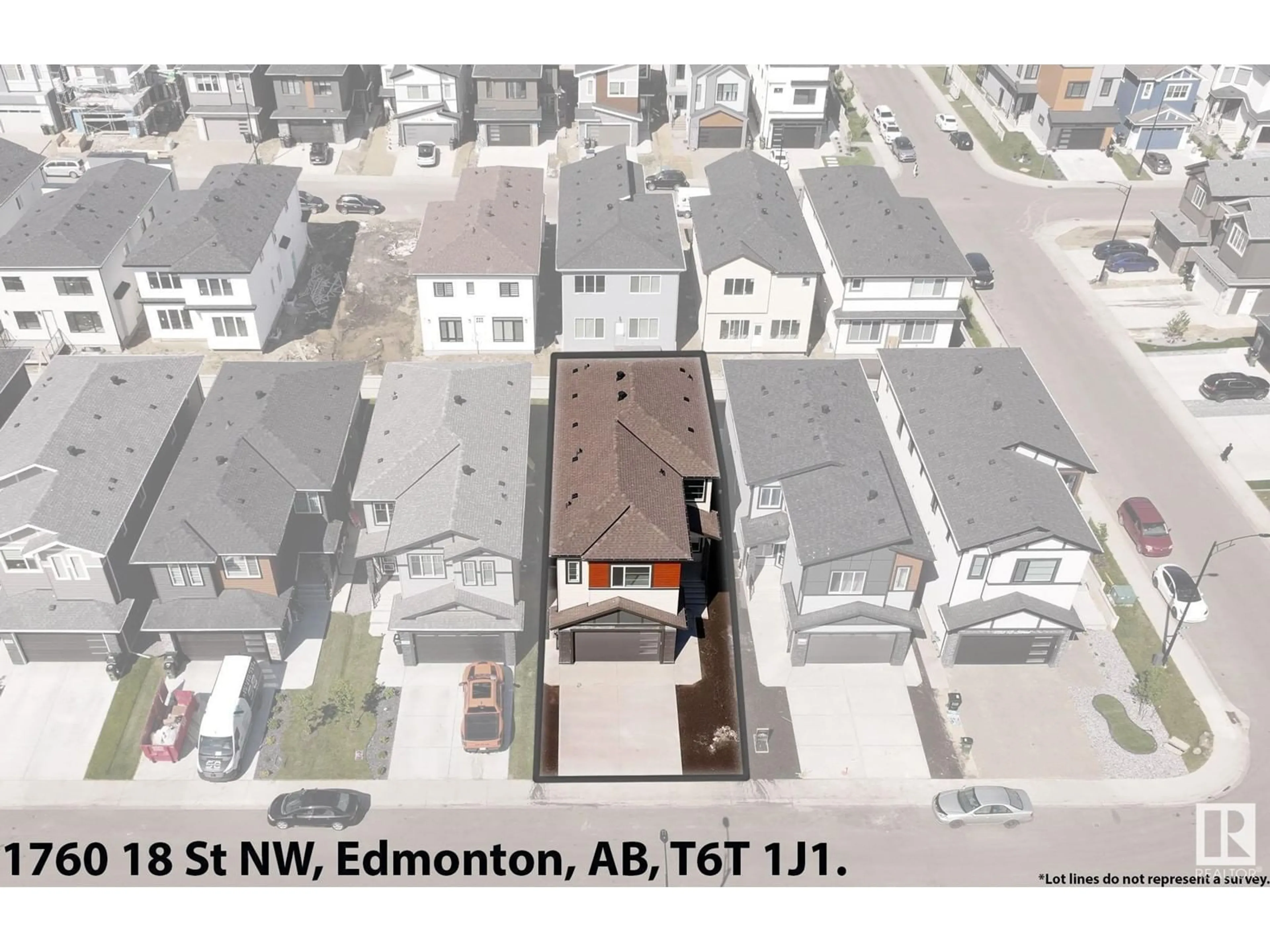 Street view for 1760 18 ST NW, Edmonton Alberta T6T2N2