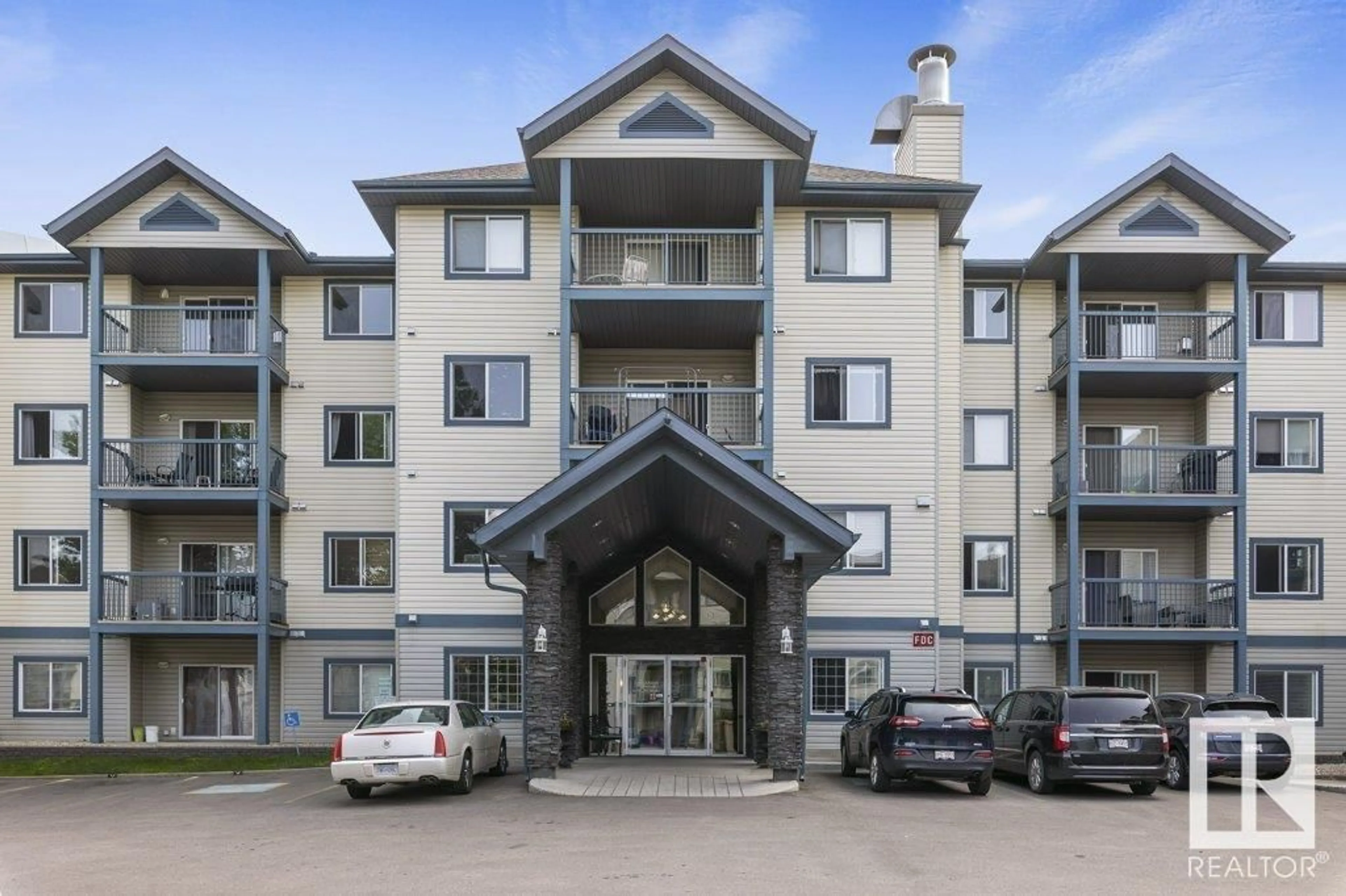 A pic from exterior of the house or condo for #302 16303 95 ST NW, Edmonton Alberta T5Z3V1