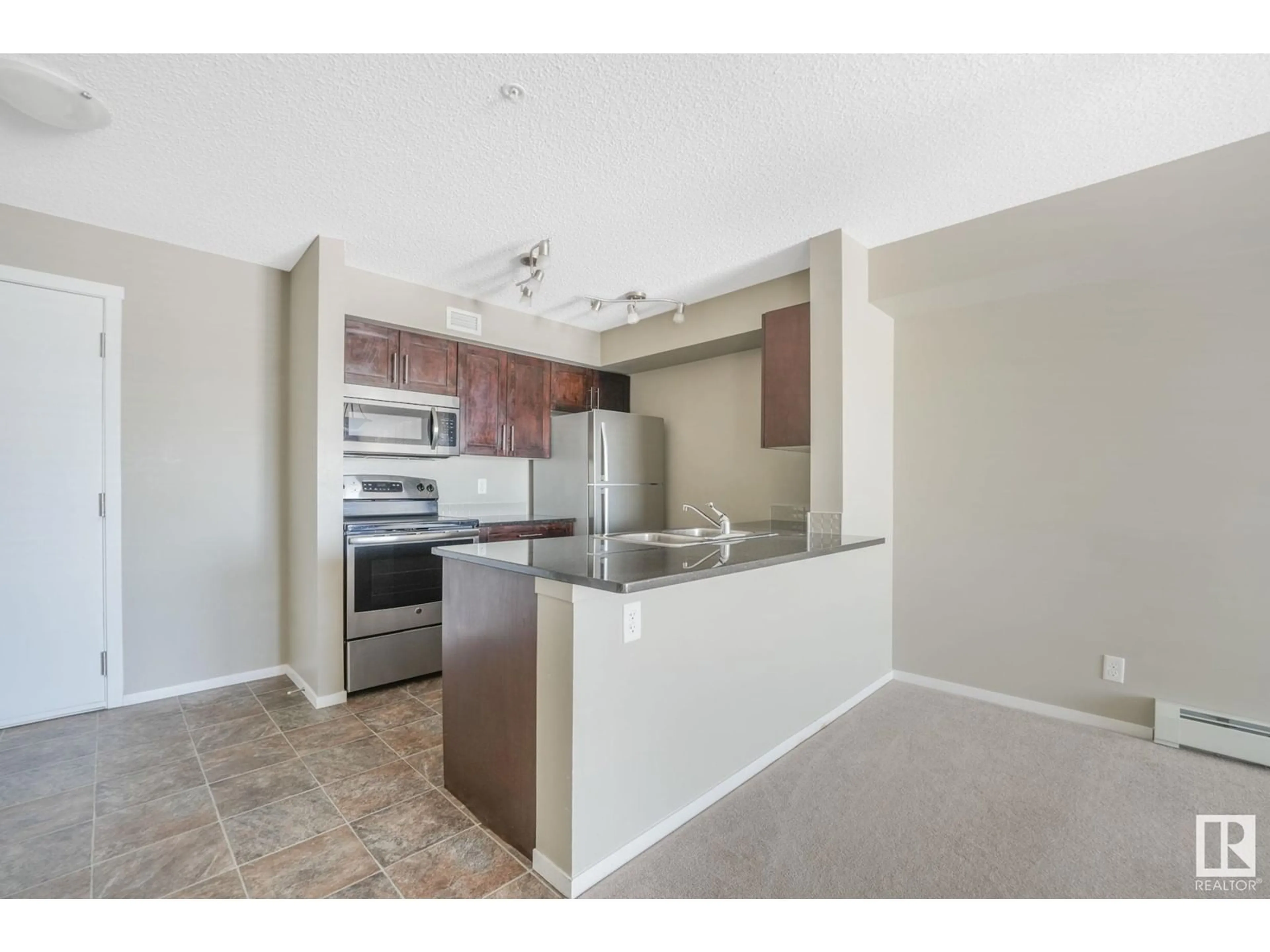 Standard kitchen for #204 5810 MULLEN PLACE PL NW, Edmonton Alberta T6R0W3