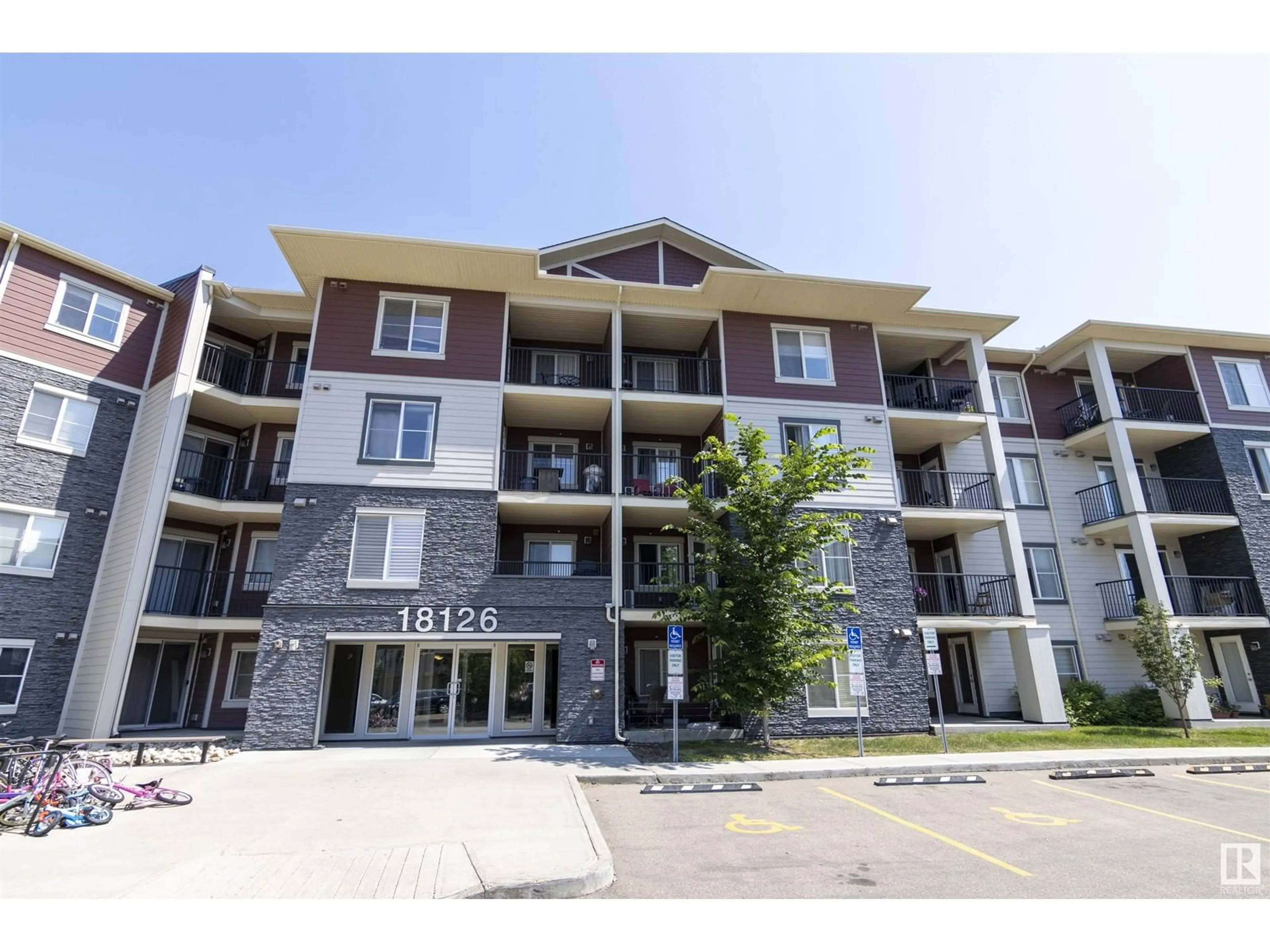 A pic from exterior of the house or condo for #411 18126 77 ST NW, Edmonton Alberta T5Z0N7