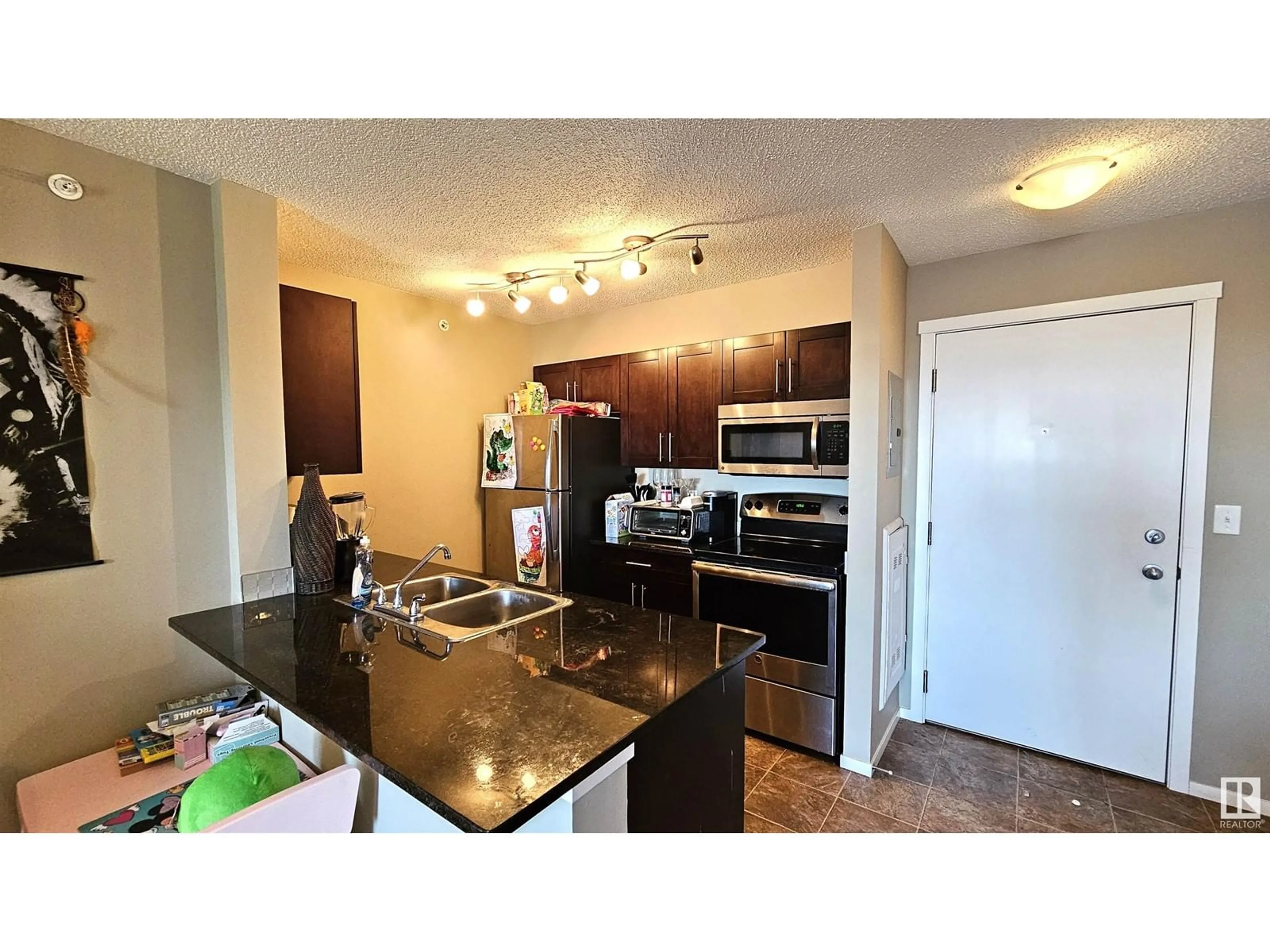 Standard kitchen for #415 3207 JAMES MOWATT TR SW, Edmonton Alberta T6W3L6