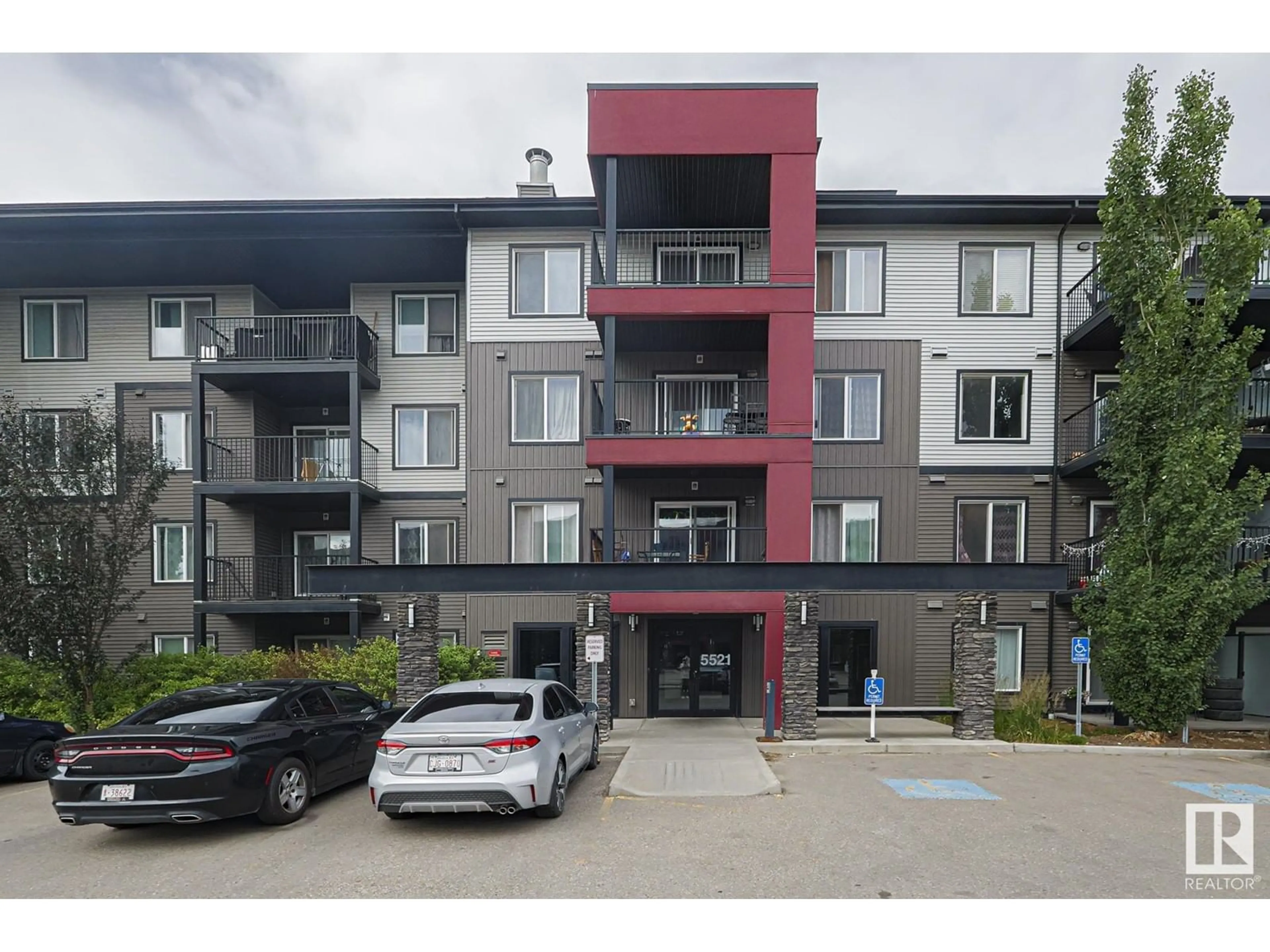 A pic from exterior of the house or condo for #102 5521 7 AV SW, Edmonton Alberta T6X2A8