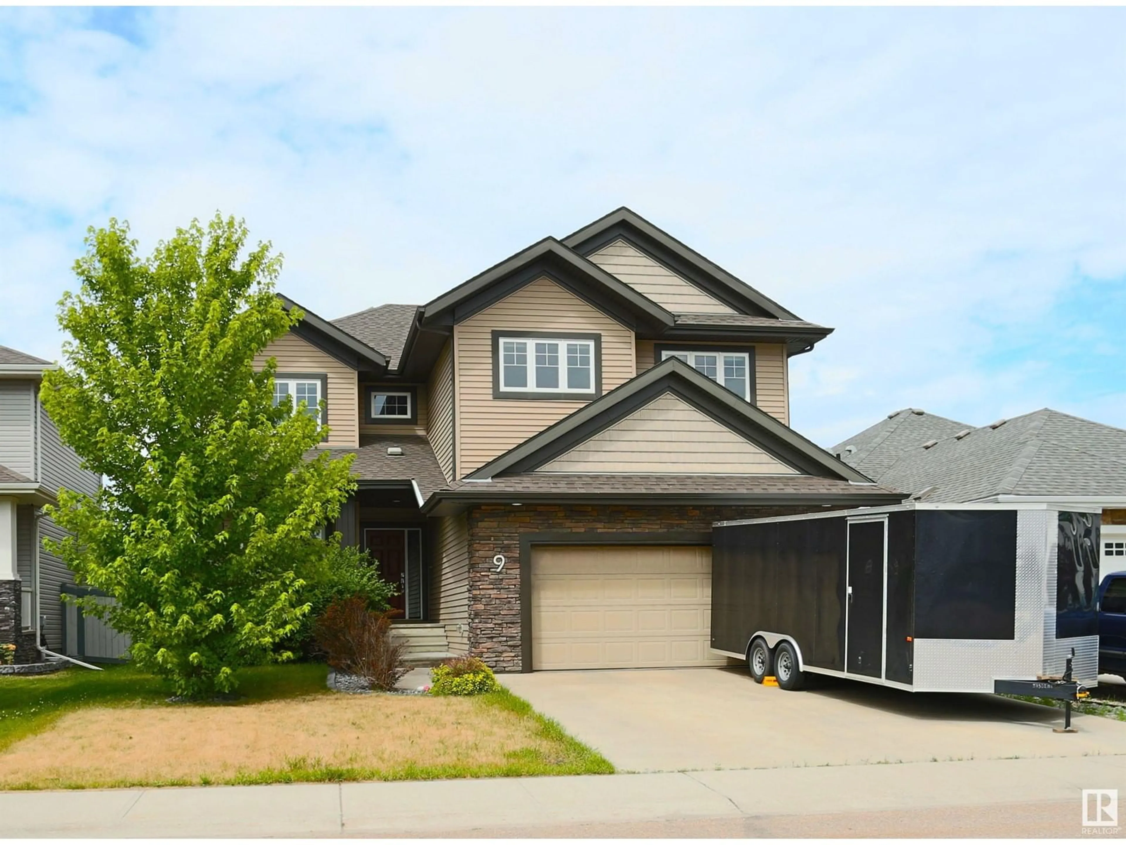 Frontside or backside of a home for 9 LINCOLN GR, Spruce Grove Alberta T7X0N5