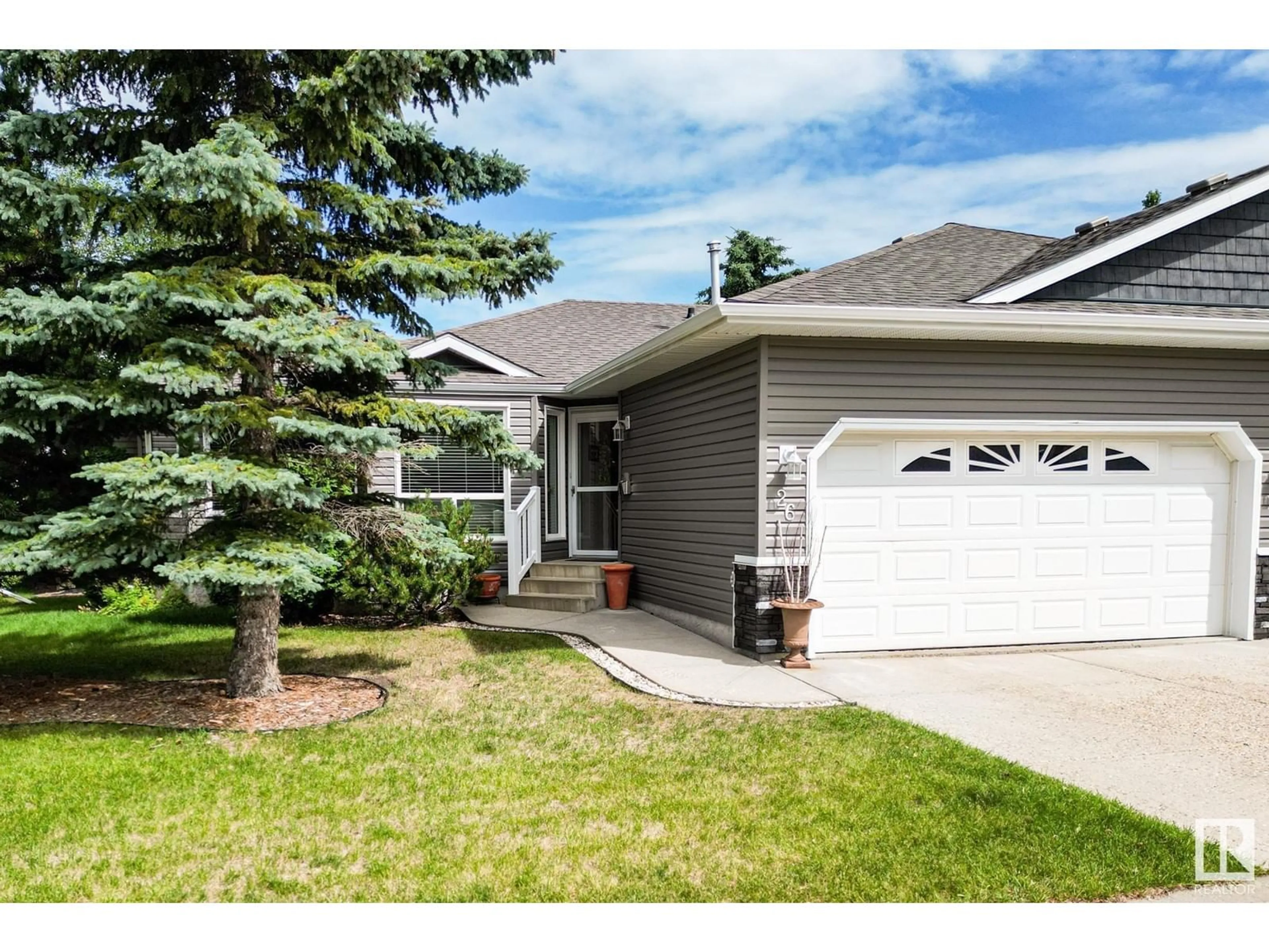 Frontside or backside of a home for #26 49 Colwill BV, Sherwood Park Alberta T8A6C3