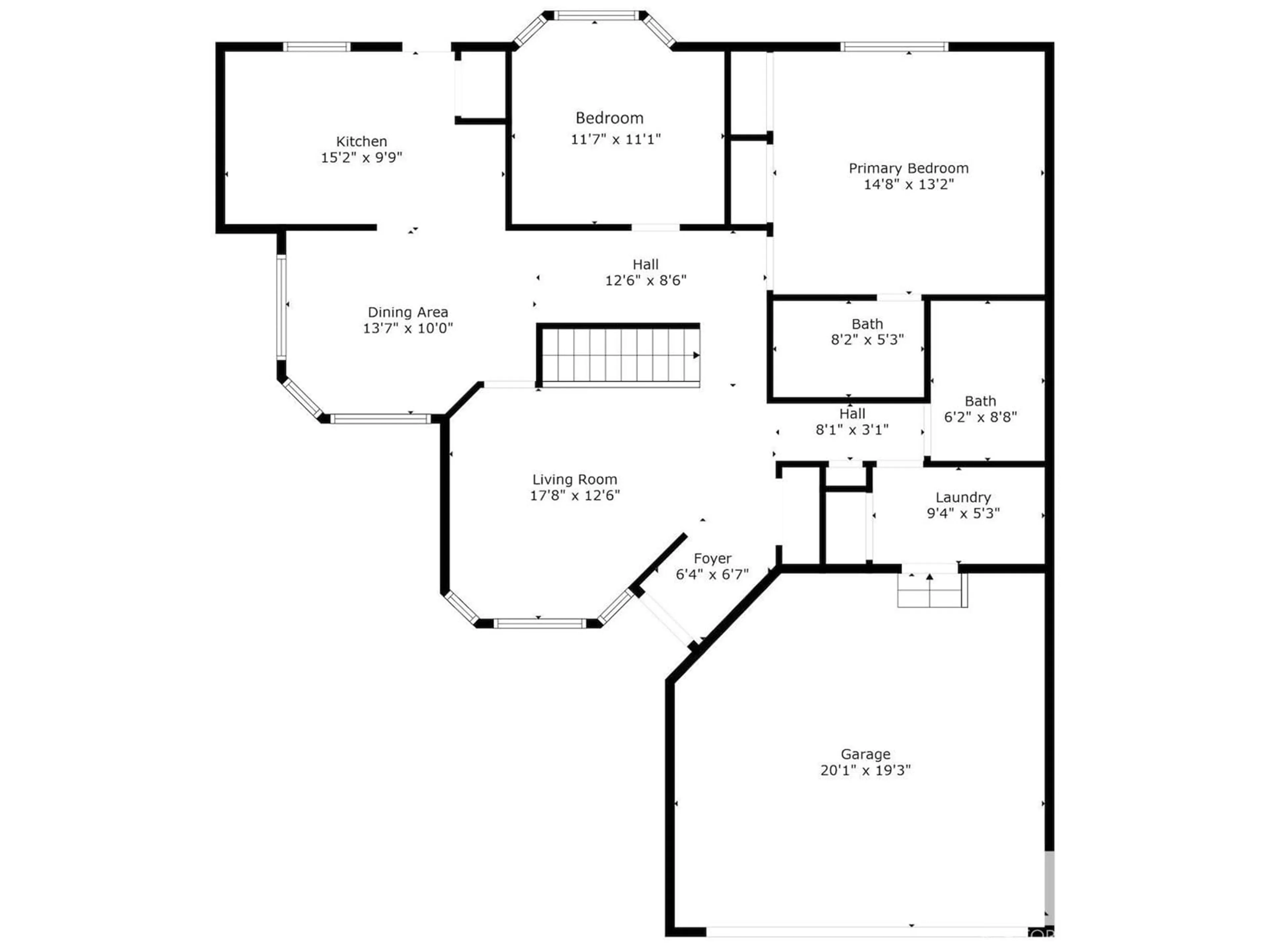 Floor plan for #26 49 Colwill BV, Sherwood Park Alberta T8A6C3