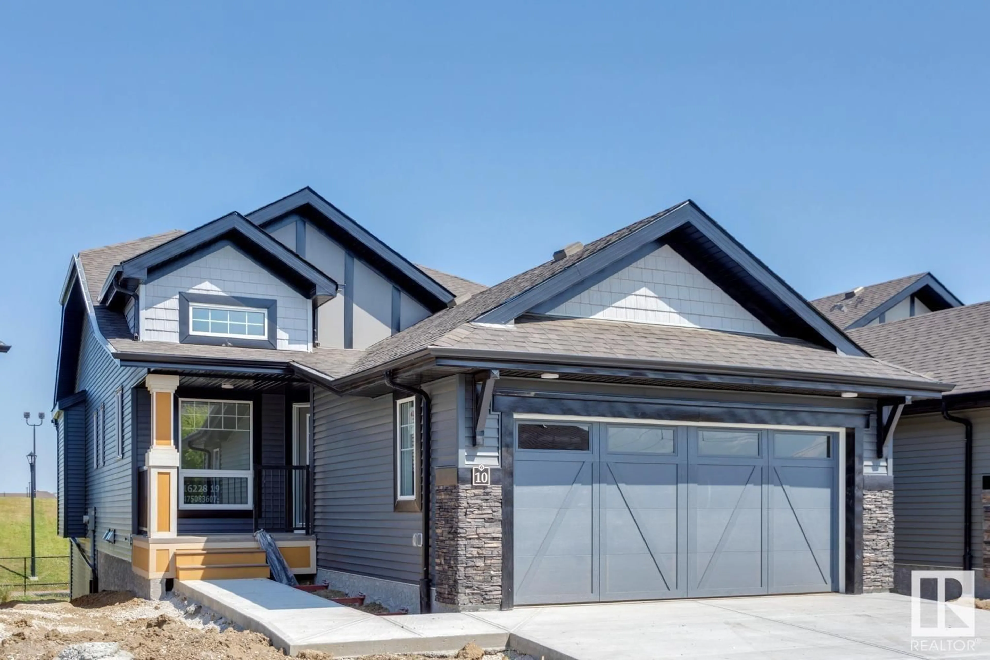 Frontside or backside of a home for #10 8050 ORCHARDS GR SW, Edmonton Alberta T6X2N2