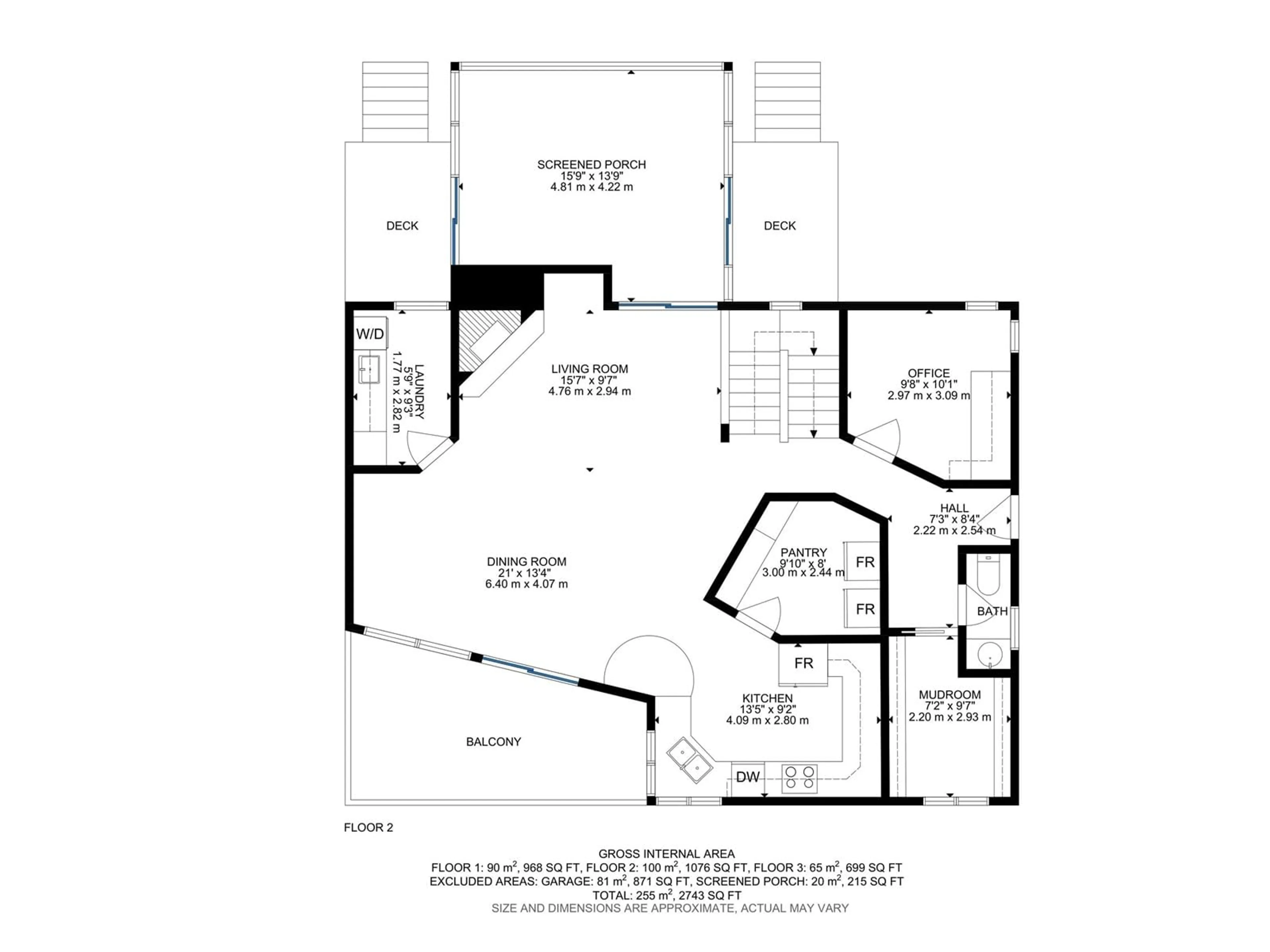 Floor plan for 8829 95 ST NW, Edmonton Alberta T6C3W6