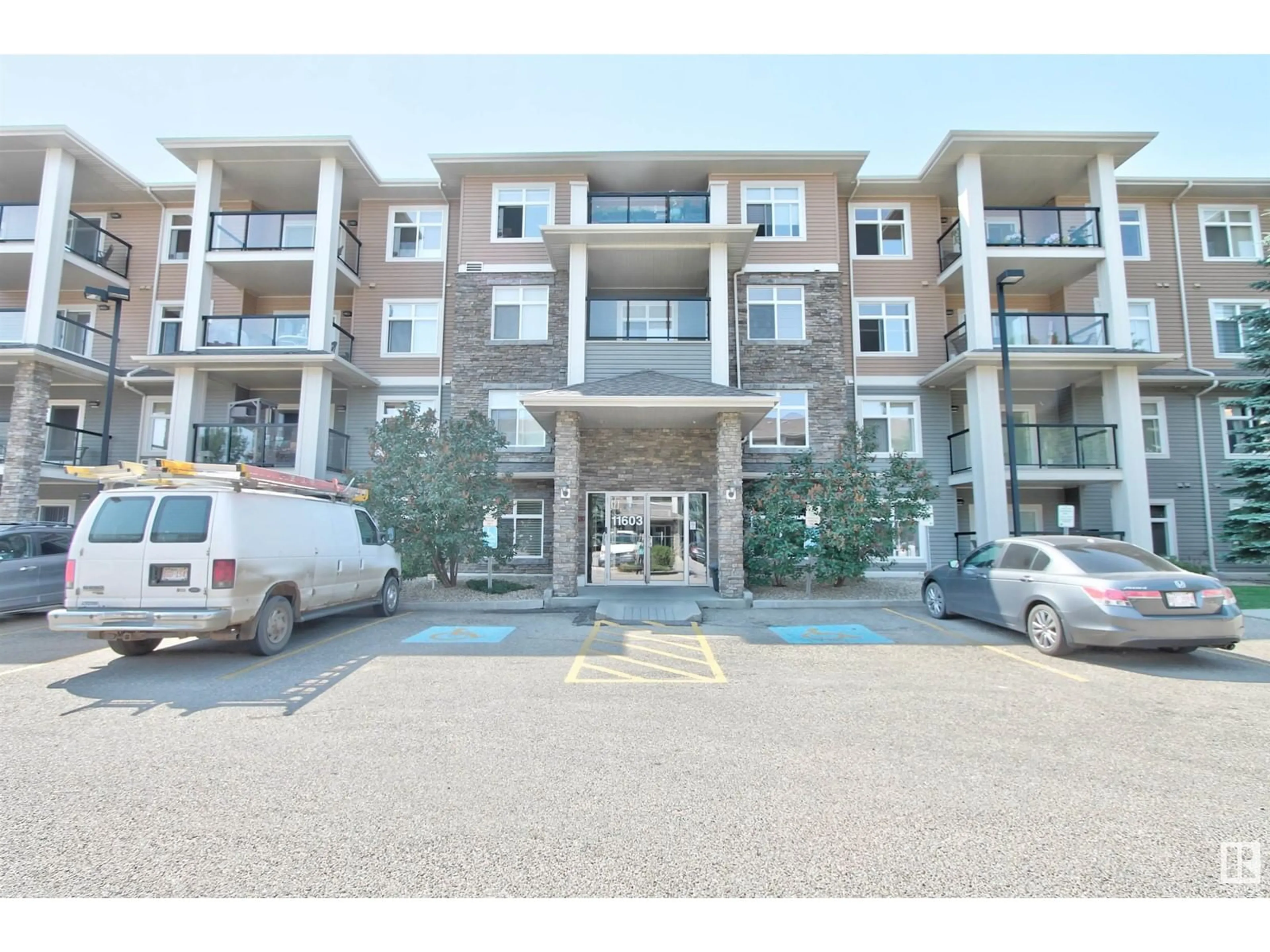 A pic from exterior of the house or condo for #323 11603 ELLERSLIE RD SW, Edmonton Alberta T6W0J3