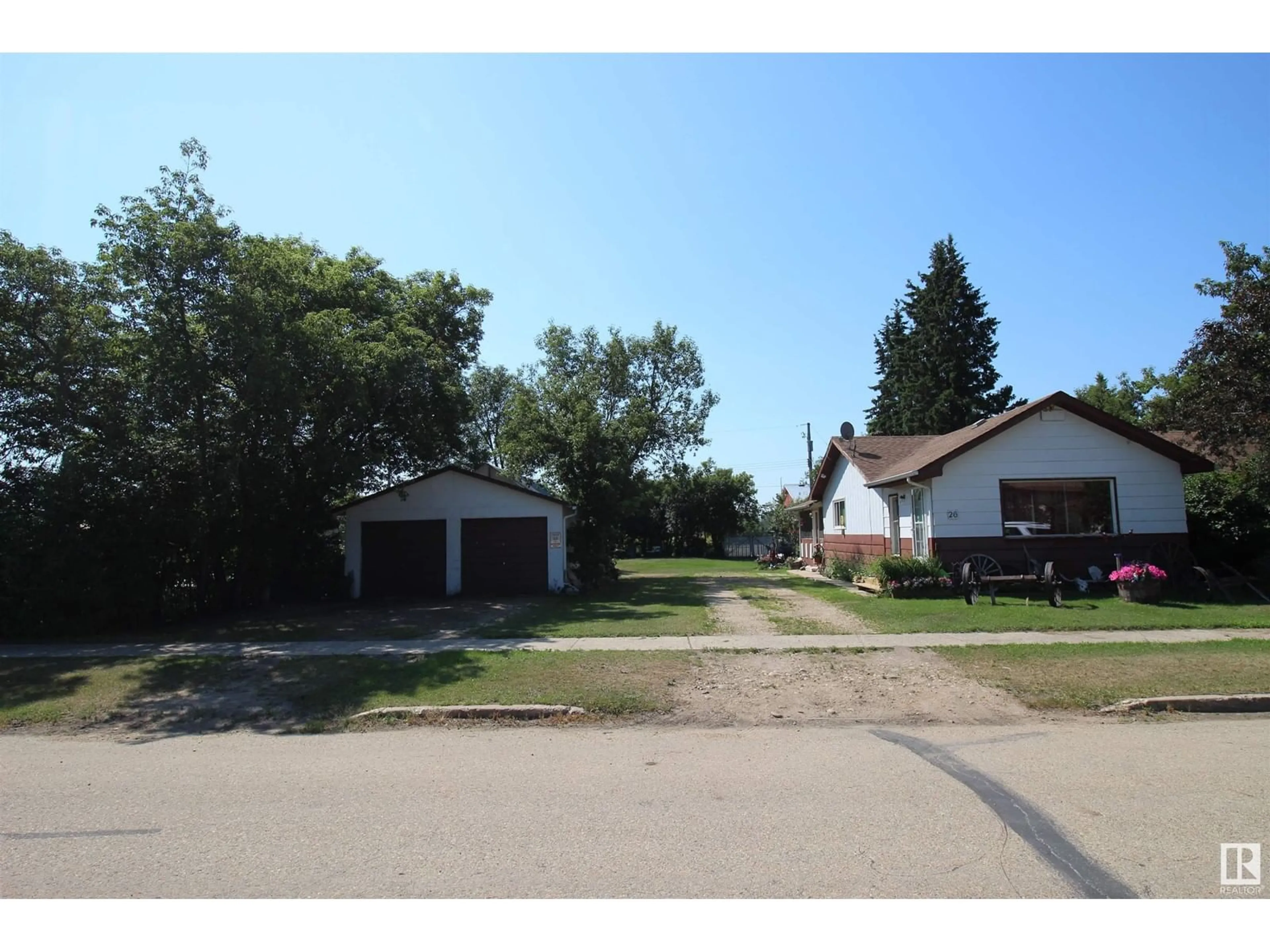 Frontside or backside of a home for 24 & 26 University AV, Fort Assiniboine Alberta T0G1A0