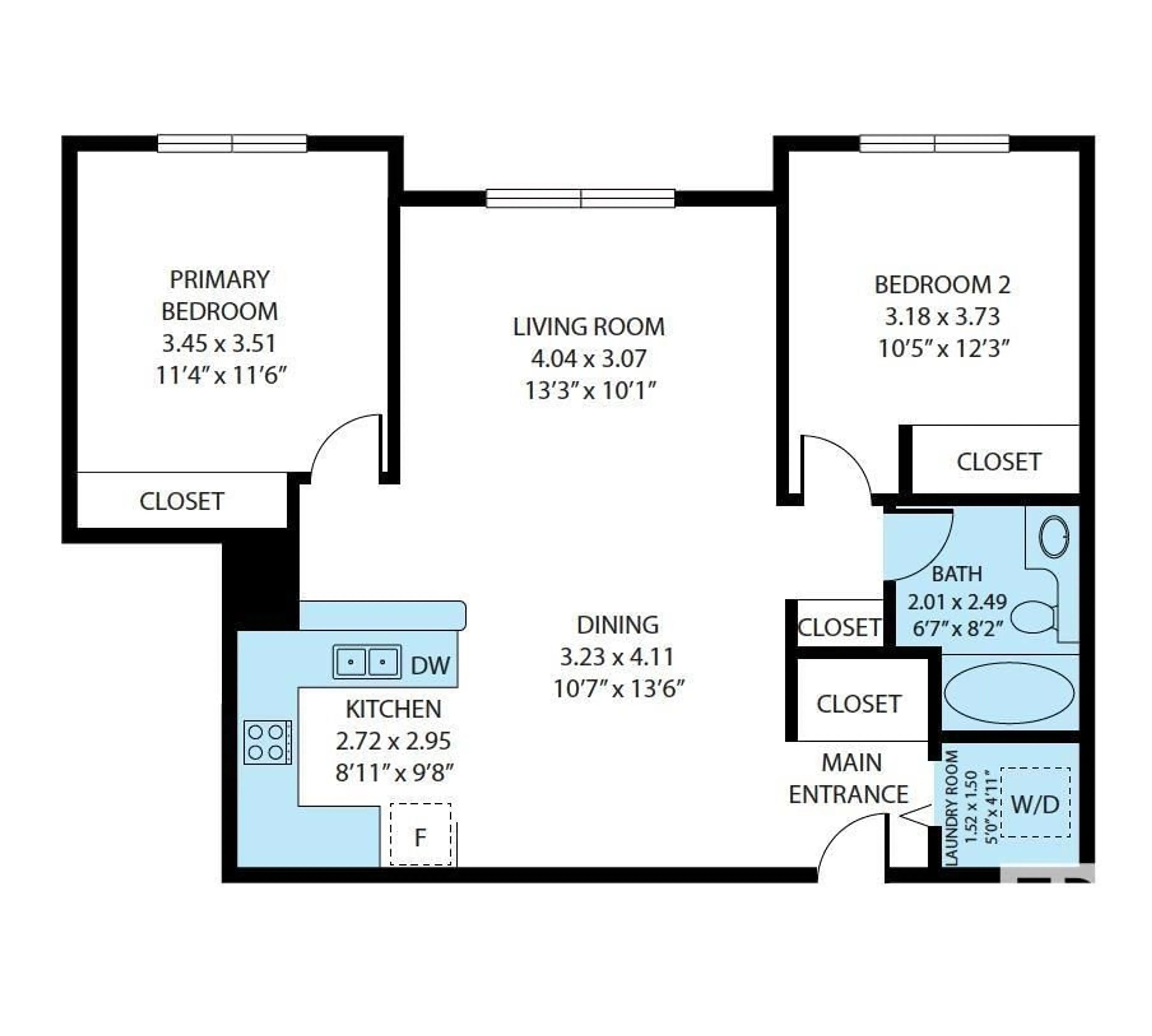 Floor plan for #119 646 MCALLISTER LO SW, Edmonton Alberta T6W0B5