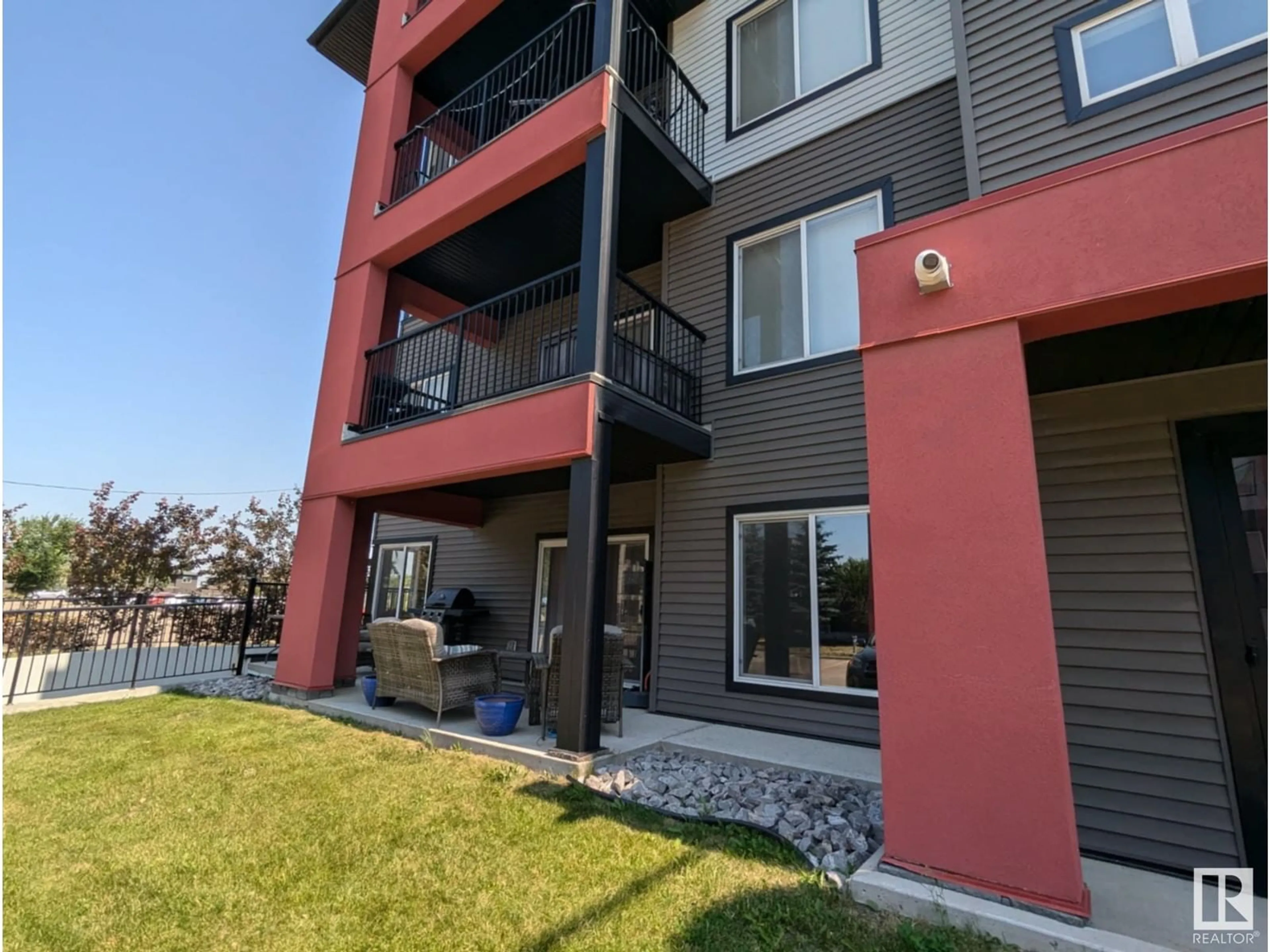 A pic from exterior of the house or condo for #101 340 WINDERMERE RD NW, Edmonton Alberta T6W2P2