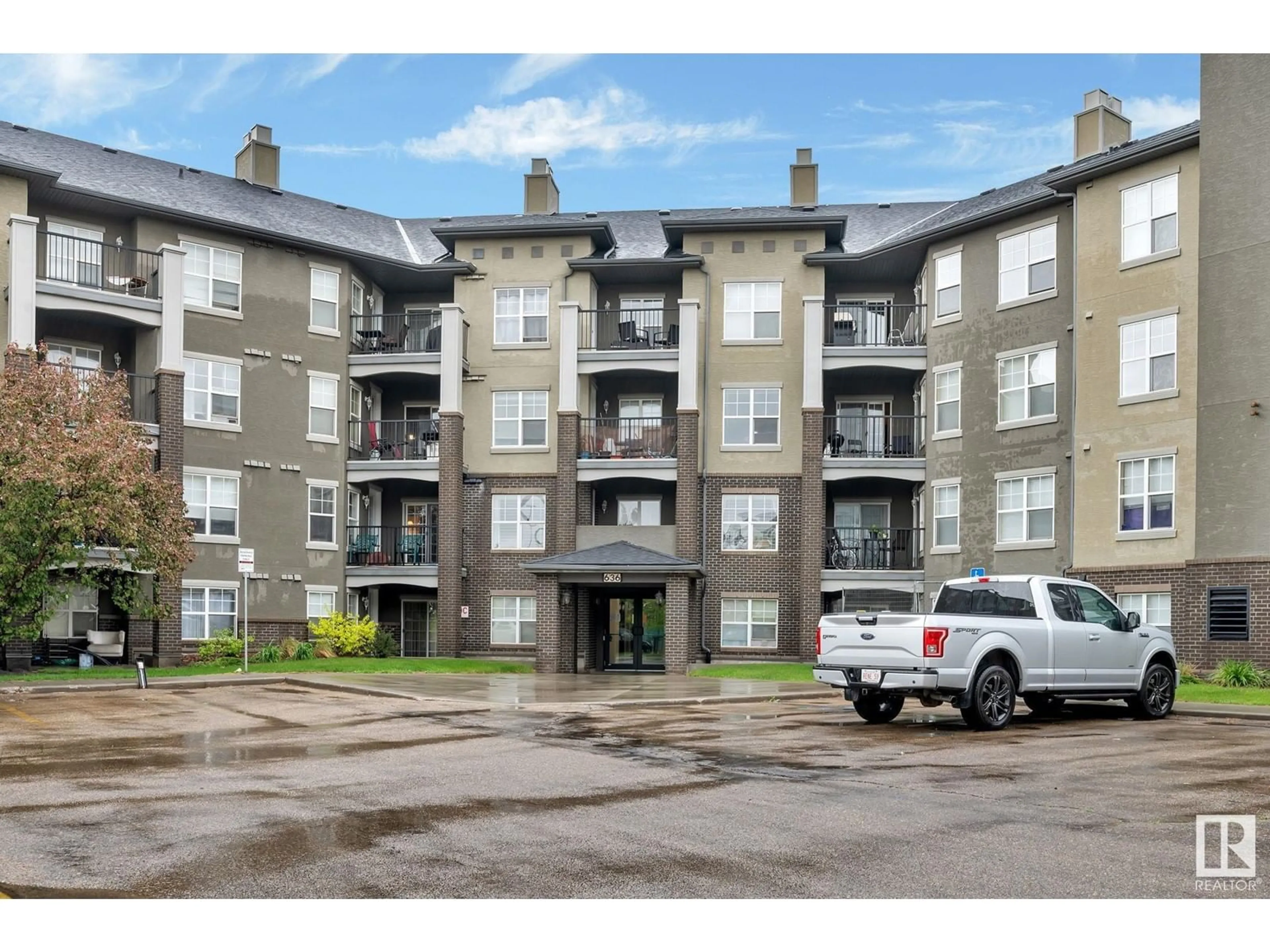 A pic from exterior of the house or condo for #305 636 MCALLISTER LO SW, Edmonton Alberta T6W1N4