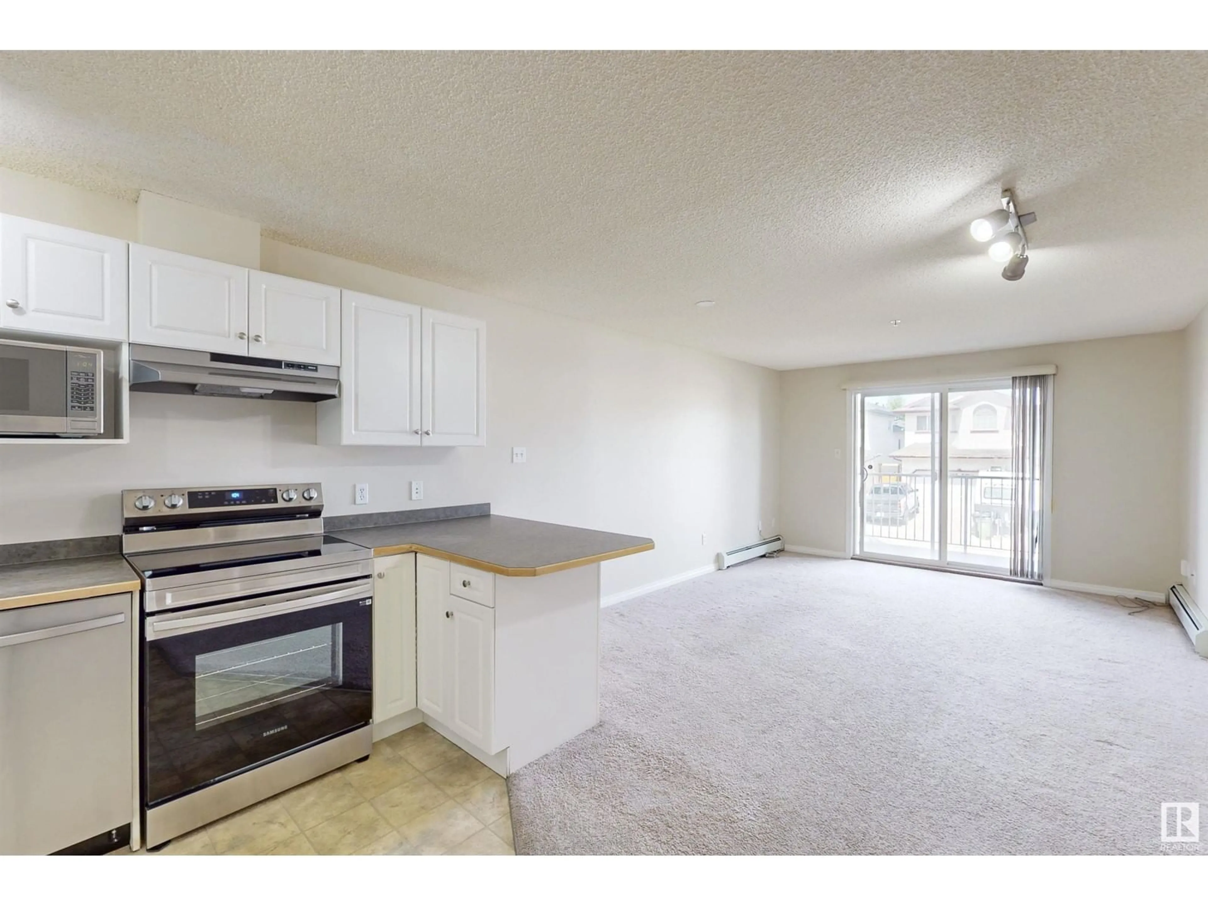 Standard kitchen for #211 2305 35A AV NW, Edmonton Alberta T6T1Z2