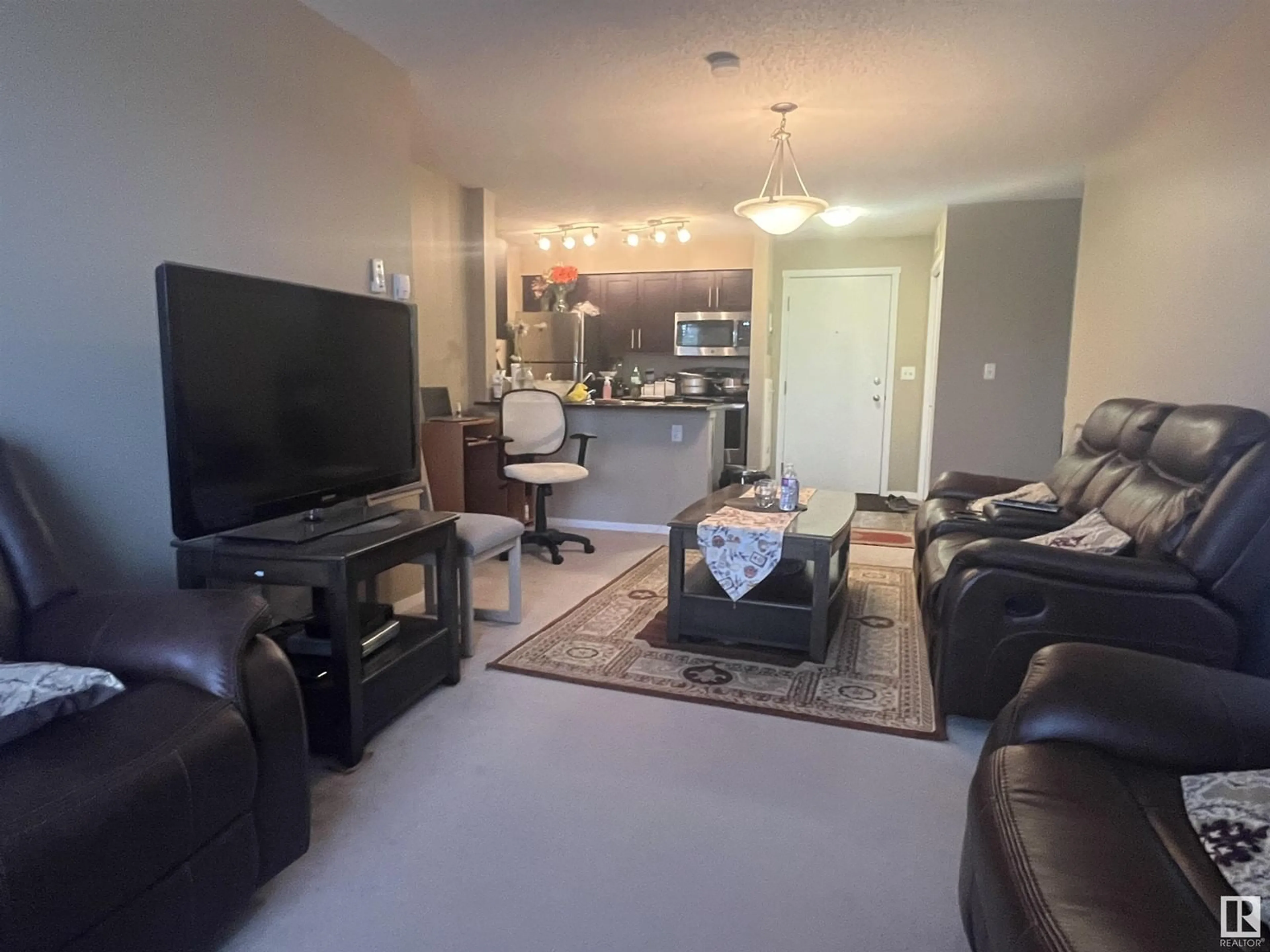 Living room, not visible floor for #221 3315 JAMES MOWATT TR SW, Edmonton Alberta T6W3L6