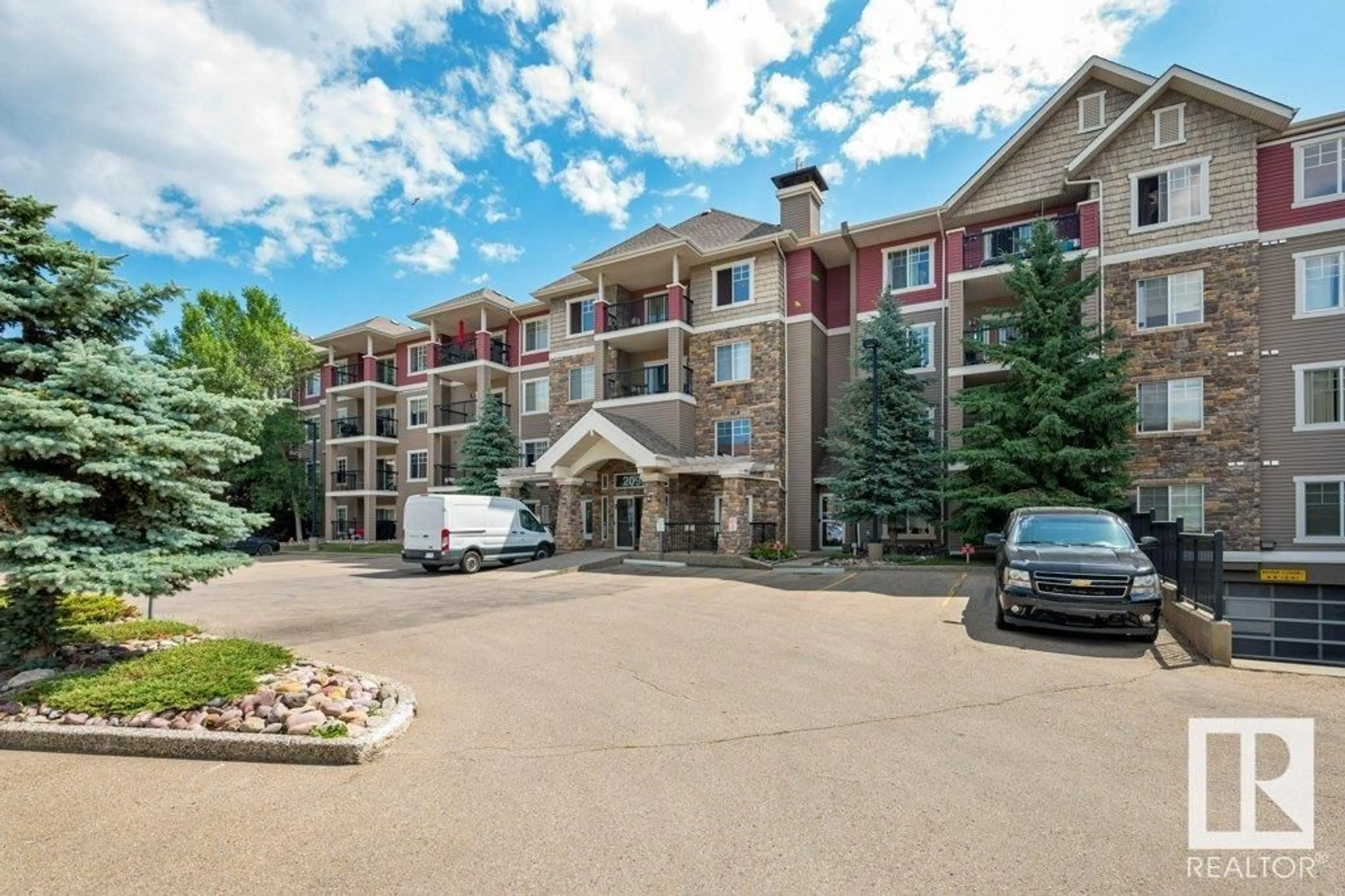 A pic from exterior of the house or condo for #340 2096 BLACKMUD CREEK DR SW, Edmonton Alberta T6W0G1