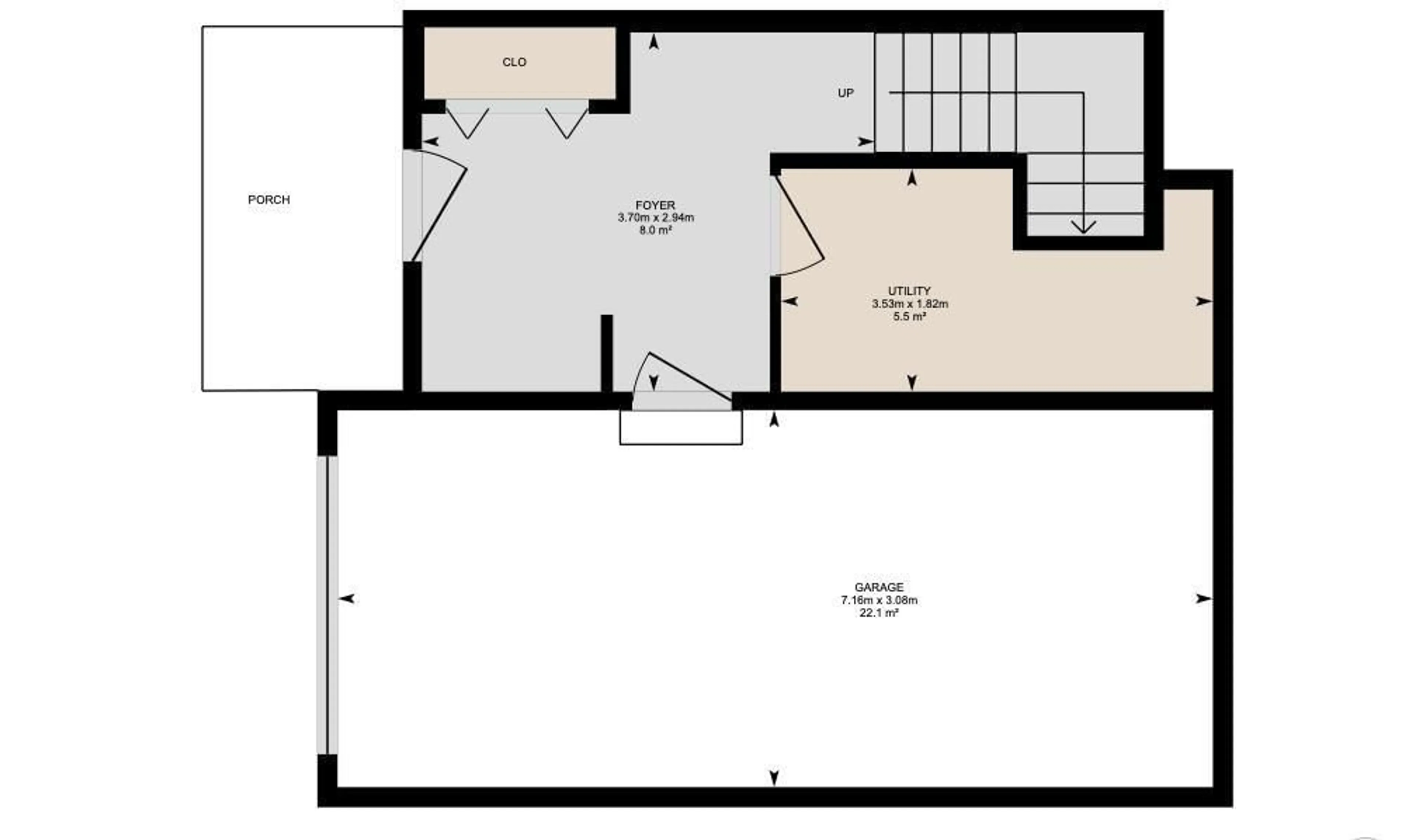 Floor plan for 20018 18A AV NW, Edmonton Alberta T6M0X8