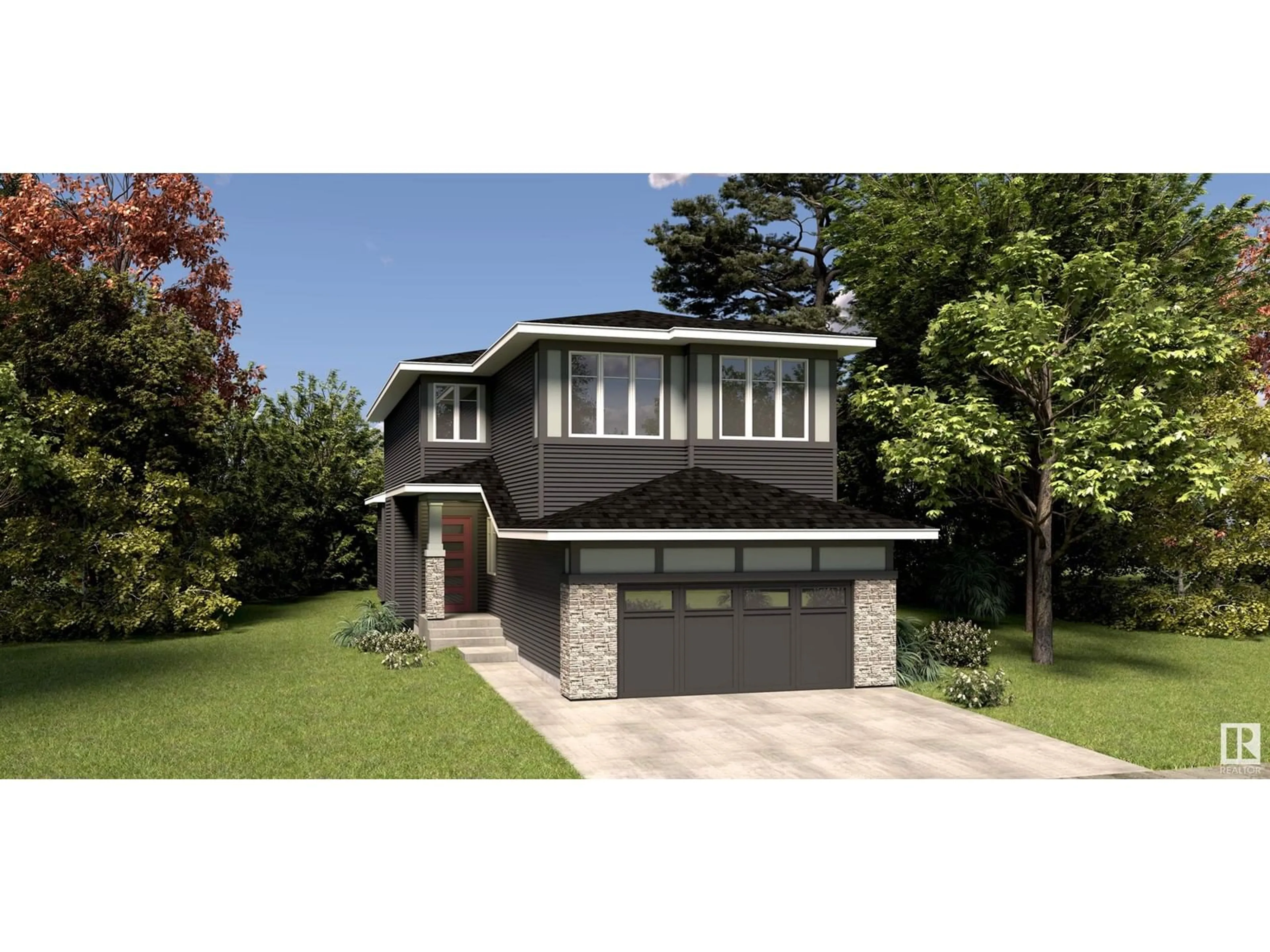 Home with brick exterior material for 48 Newbury CI, Sherwood Park Alberta T8B0C4