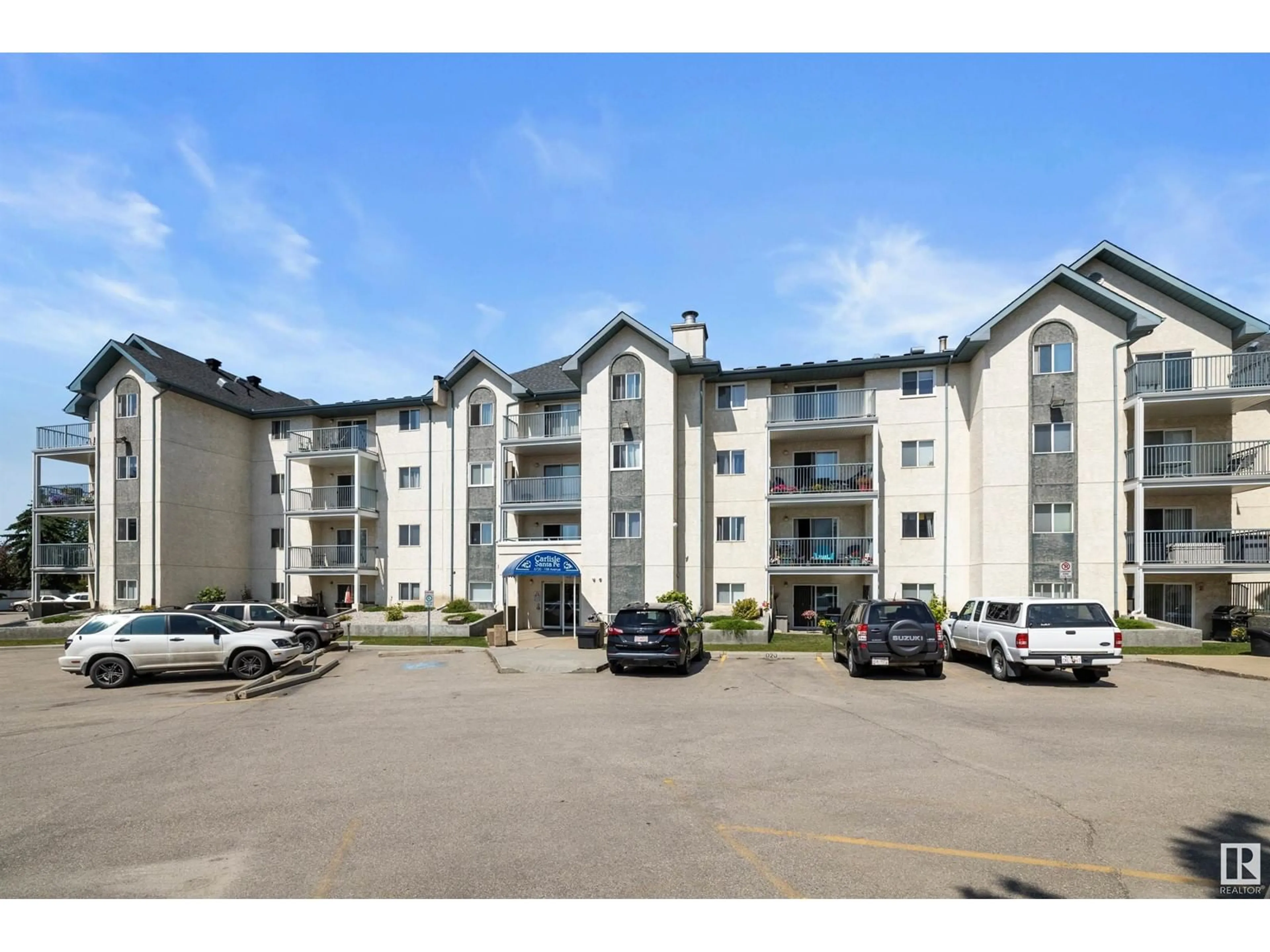 A pic from exterior of the house or condo for #228 6720 158 AV NW, Edmonton Alberta T5Z3B1