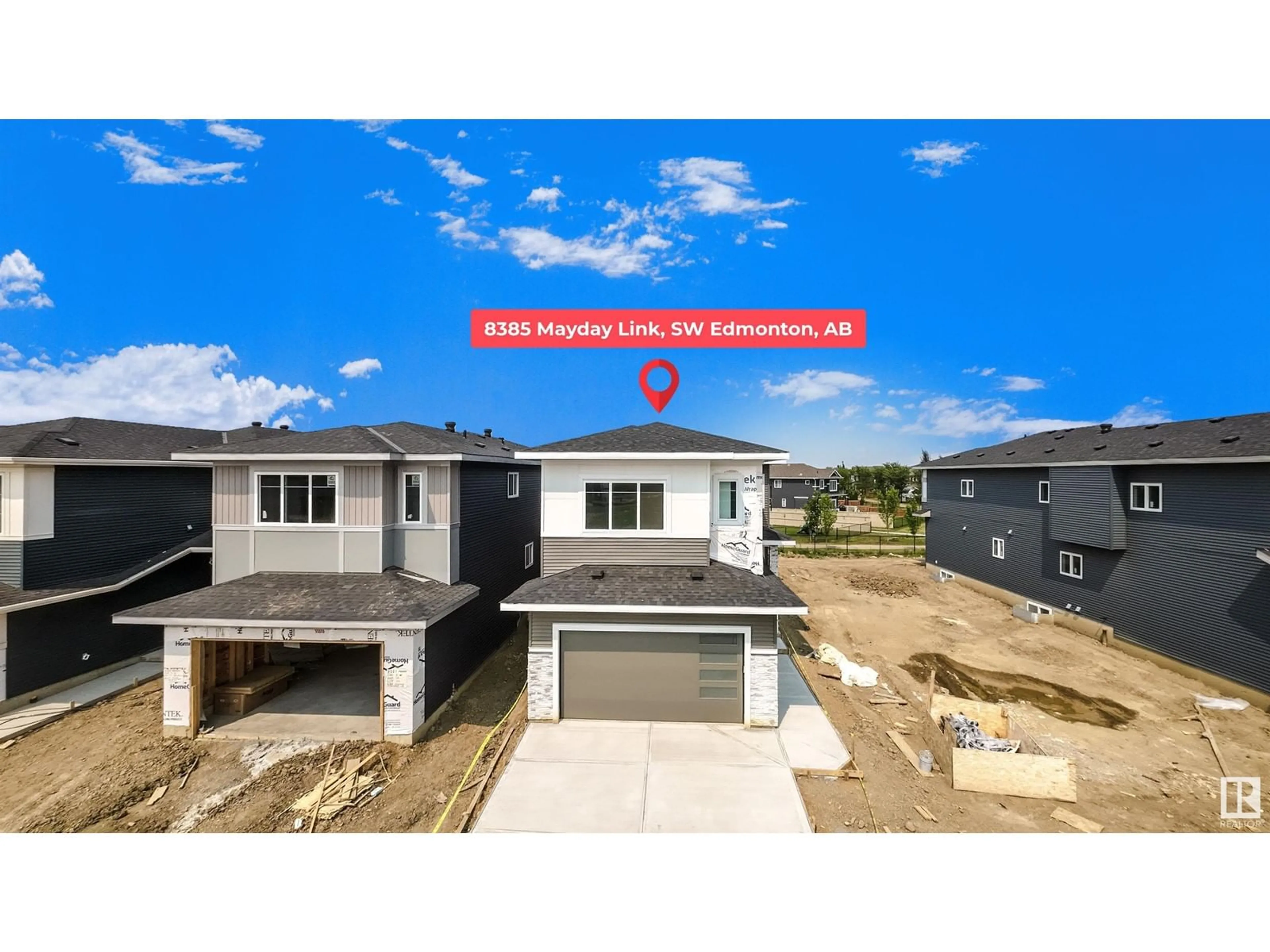 Frontside or backside of a home for 8385 Mayday Link SW SW, Edmonton Alberta T6X0Y7