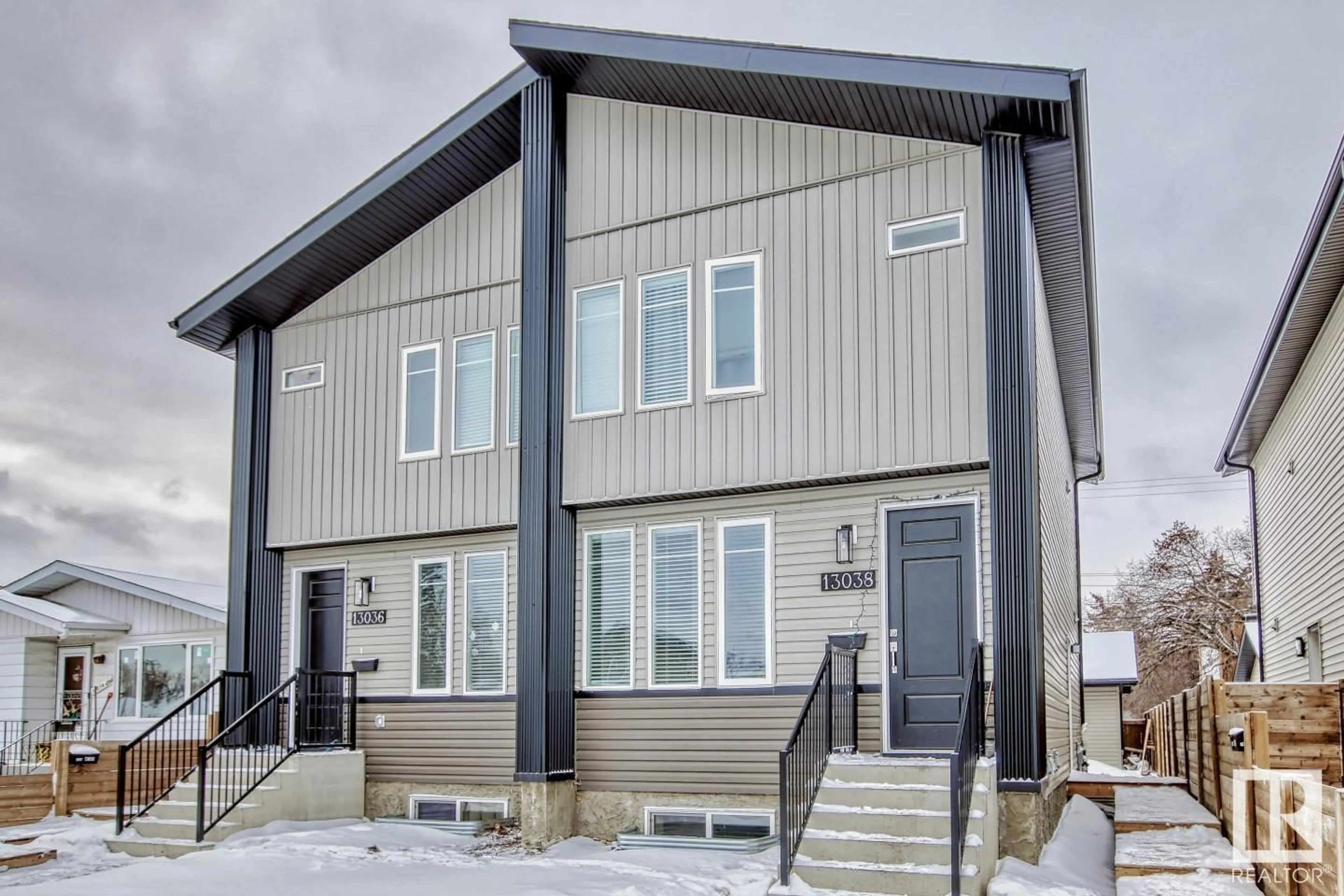 A pic from exterior of the house or condo for 13036/13038 66 ST NW, Edmonton Alberta T5C0A8