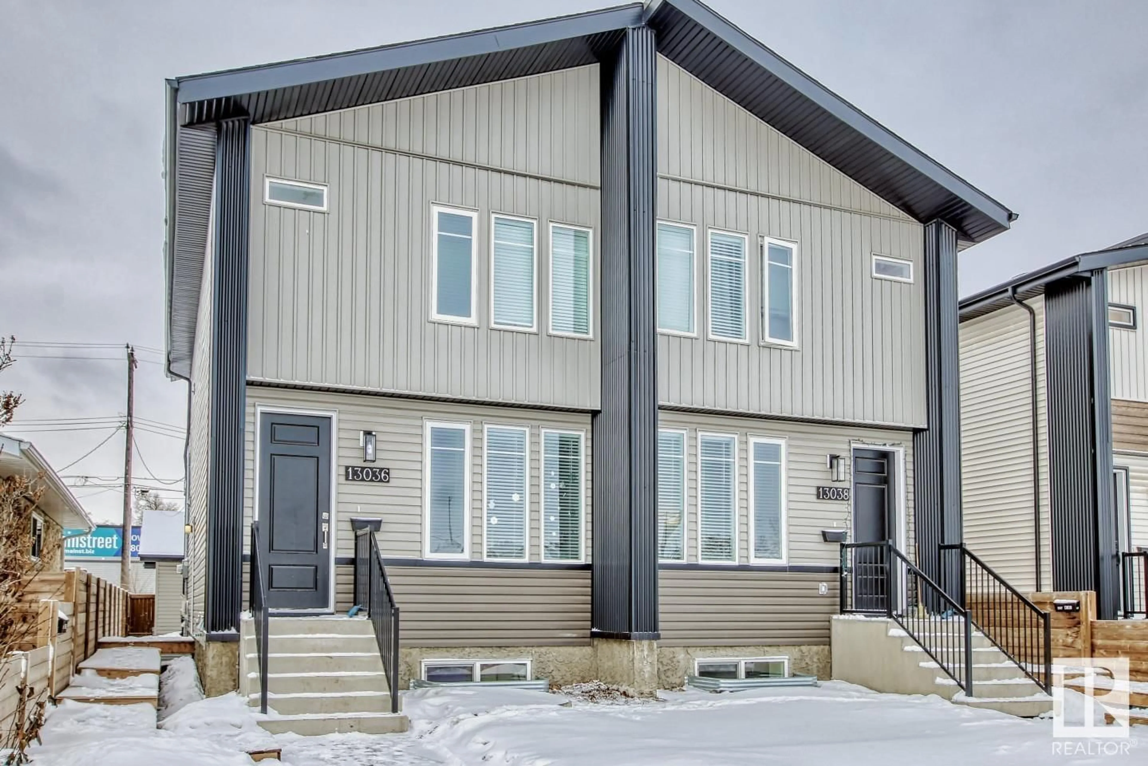A pic from exterior of the house or condo for 13036/13038 66 ST NW, Edmonton Alberta T5C0A8