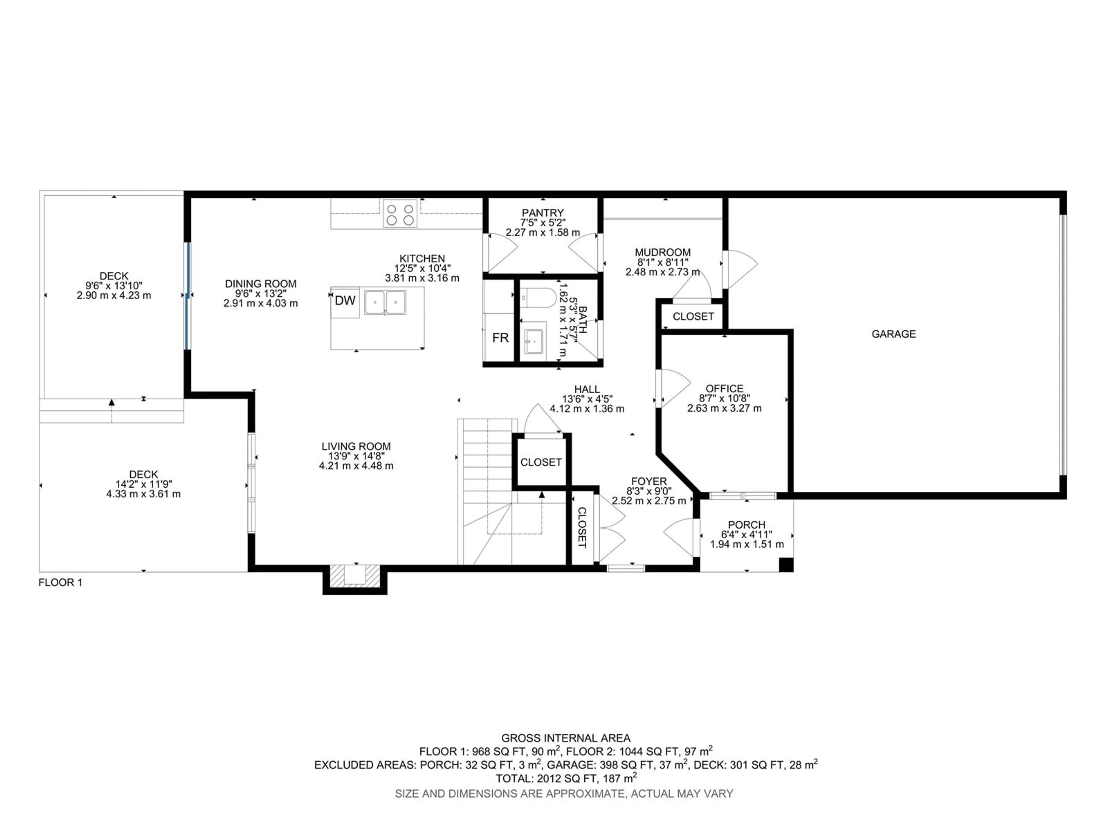Floor plan for 24 ENCORE CR, St. Albert Alberta T8N7W1