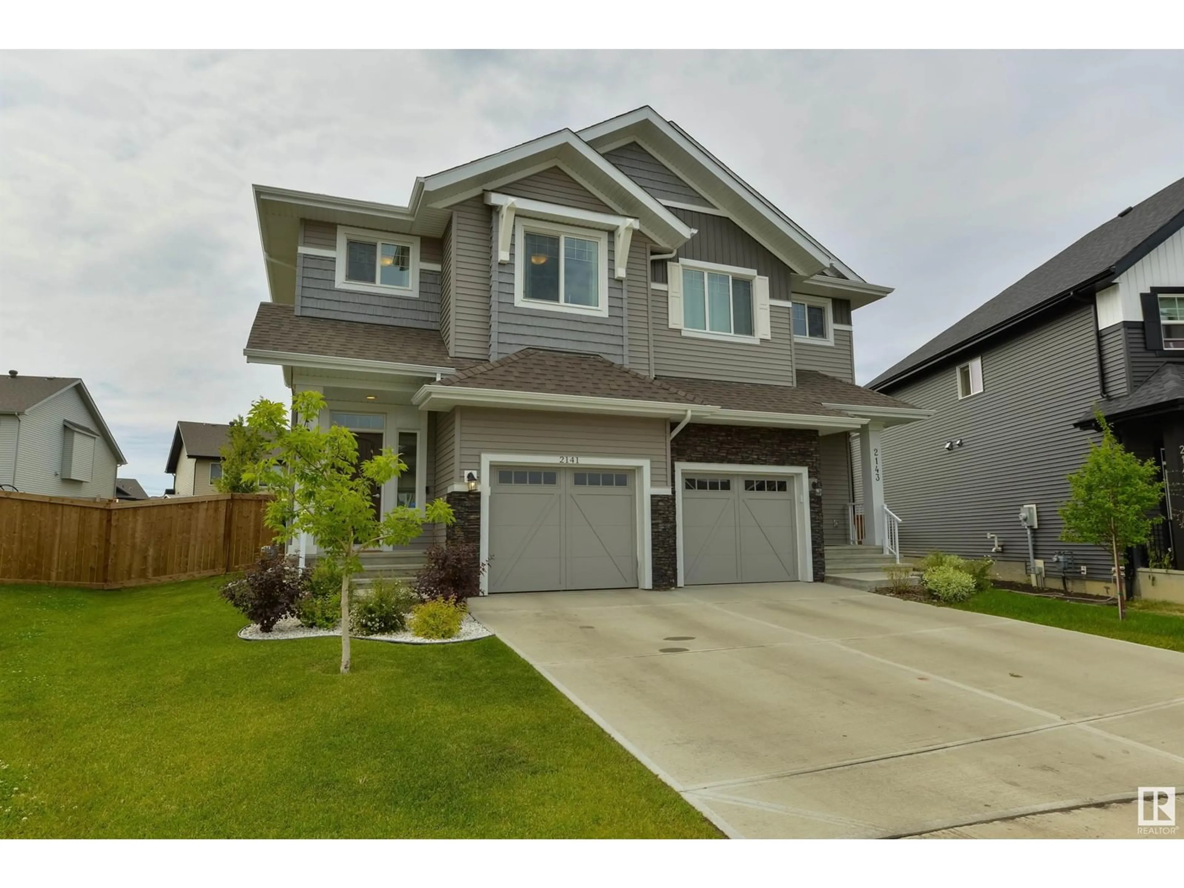 Frontside or backside of a home for 2141 CASSIDY WD SW, Edmonton Alberta T6W4P6