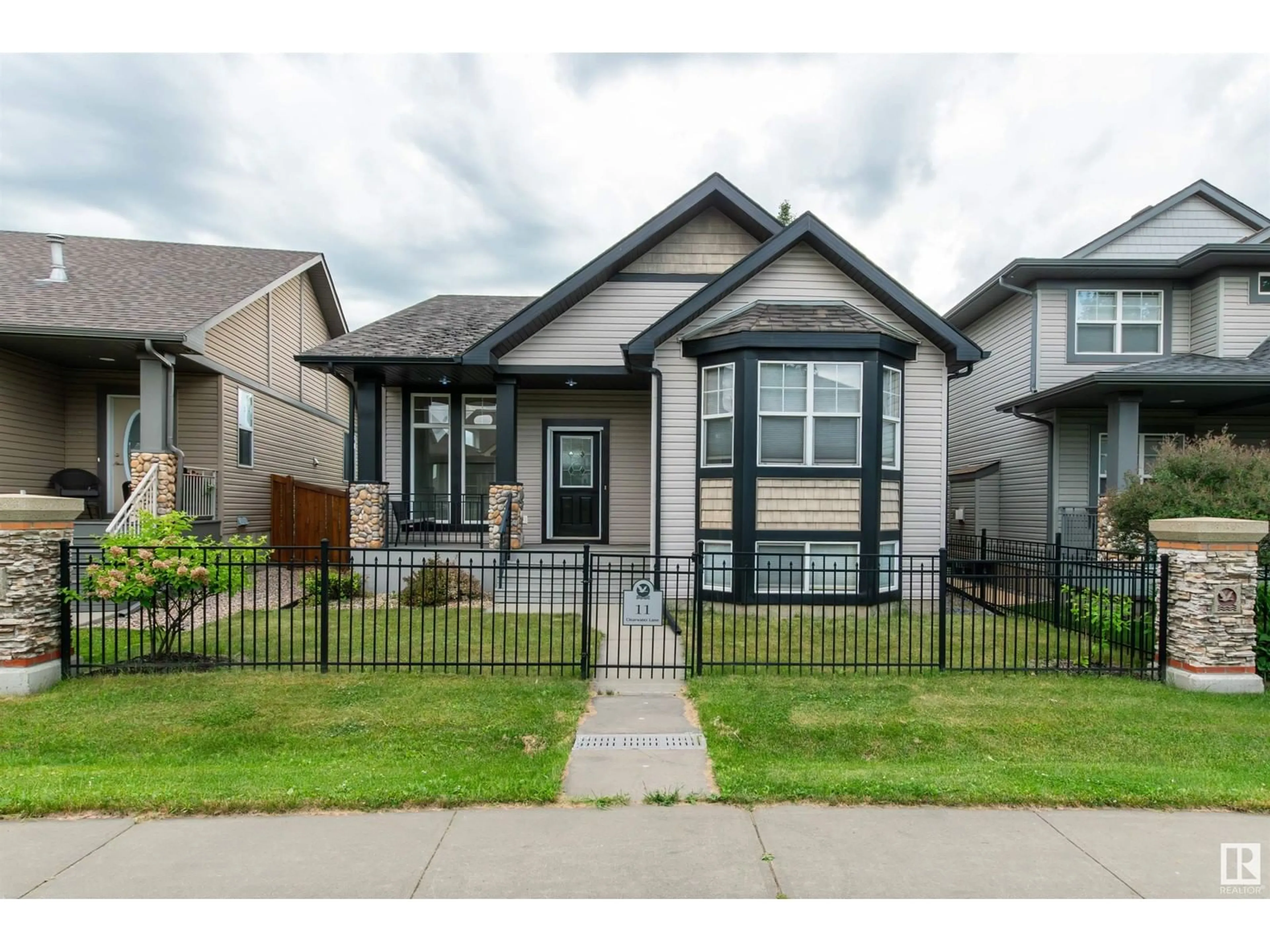 Frontside or backside of a home for 11 Clearwater LN, Sherwood Park Alberta T8H2X1