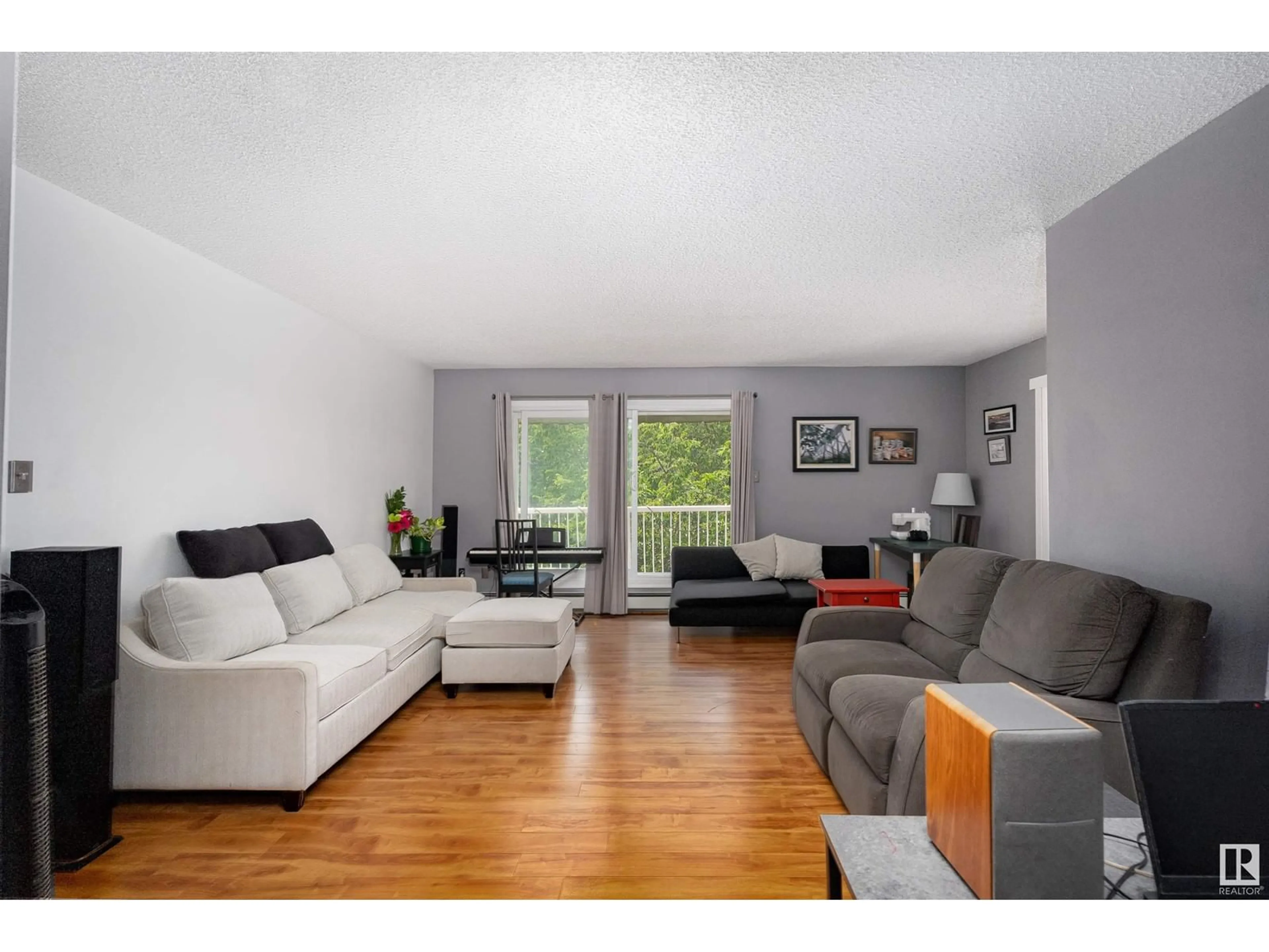 Living room for #405 10615 110 ST NW, Edmonton Alberta T5H3C7
