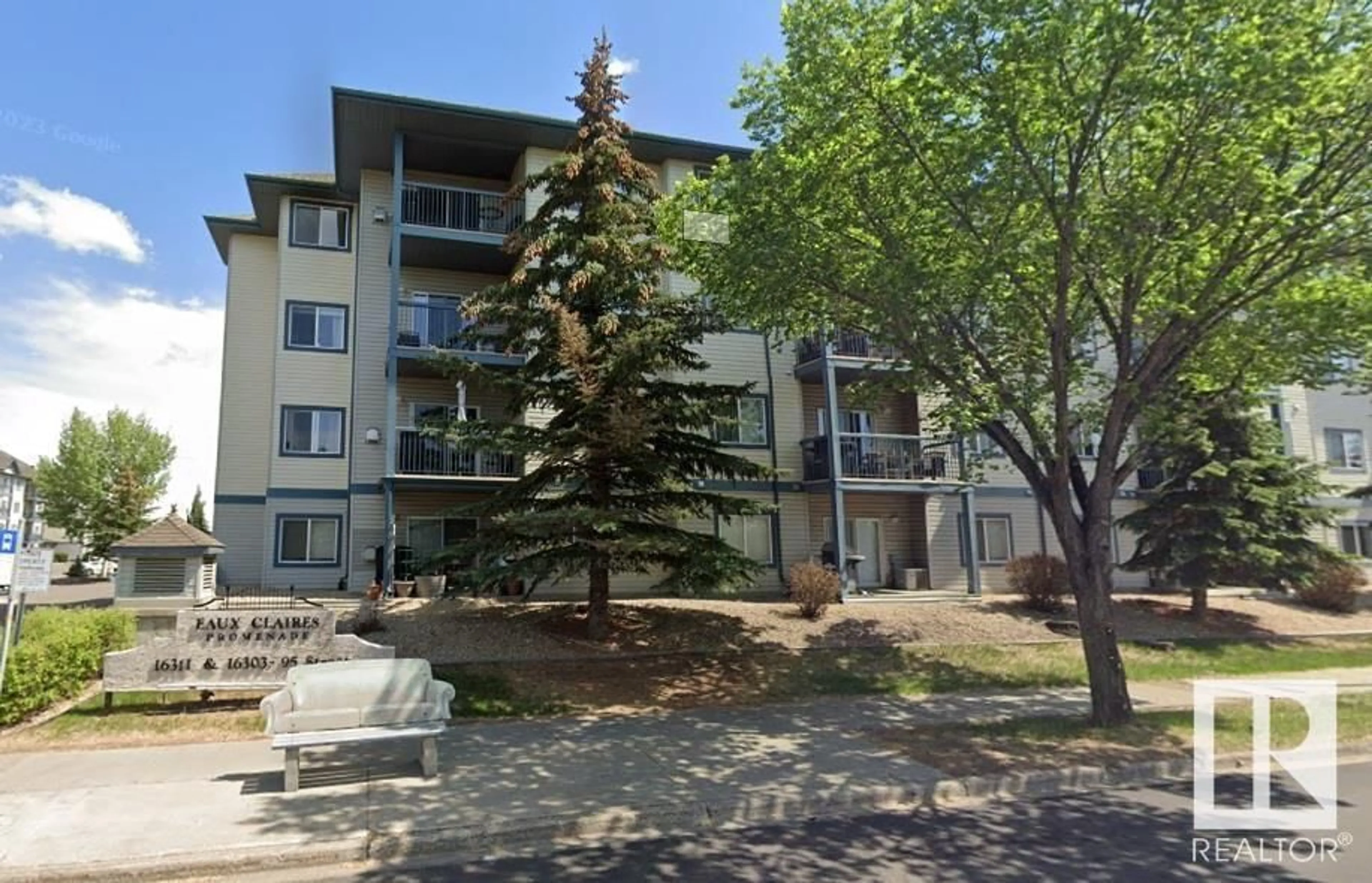 A pic from exterior of the house or condo for #319 16303 95 ST NW, Edmonton Alberta T5Z3V1