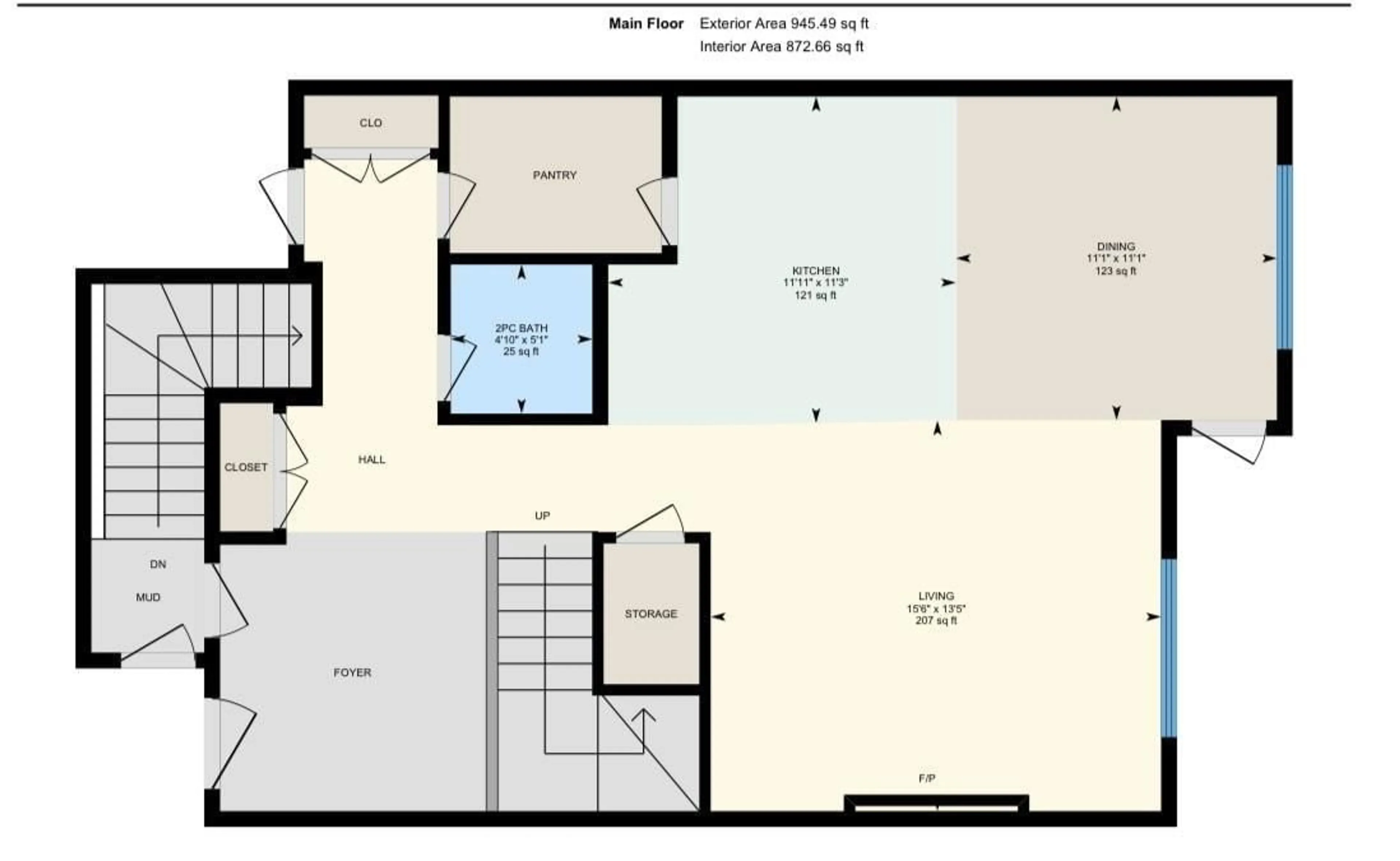 Floor plan for 5734 CAUTLEY CR SW, Edmonton Alberta T6W4X9
